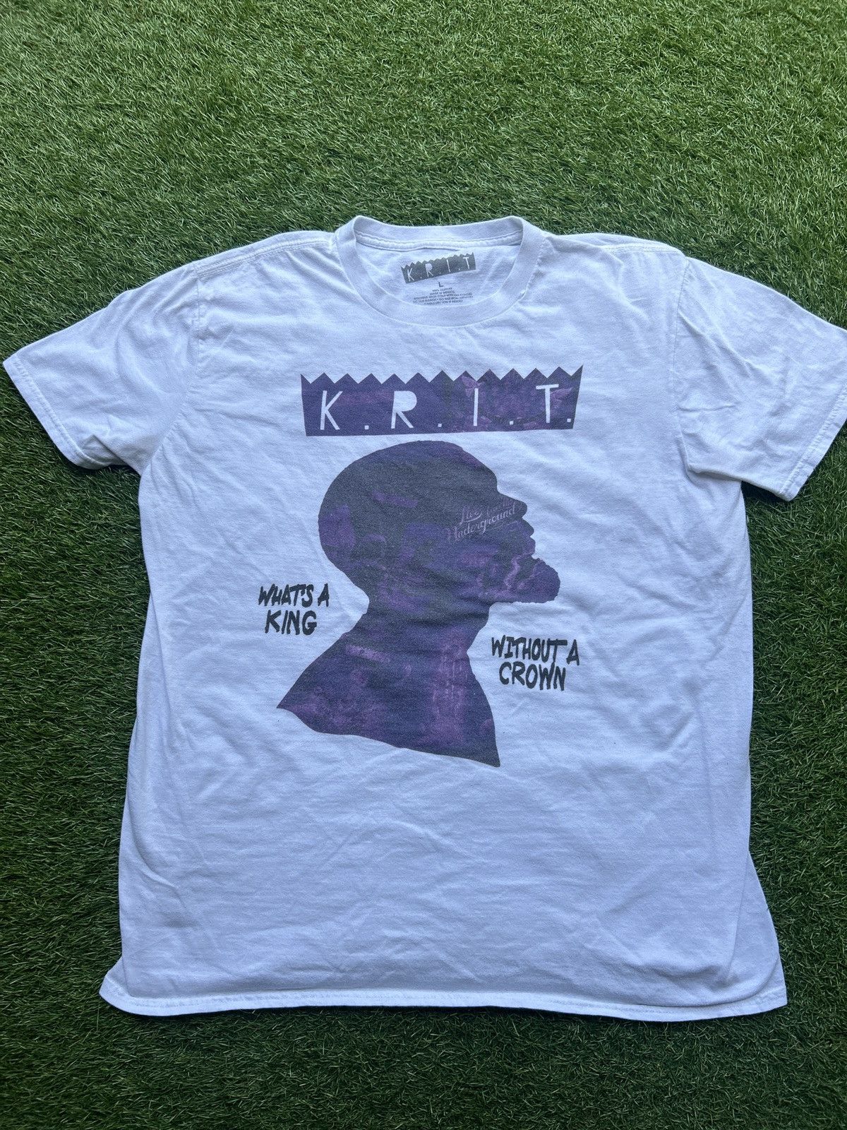 Rap Tees Big K.R.I.T. “What’s A King Without A Crown” T Shirt Size US L / EU 52-54 / 3 - 1 Thumbnail