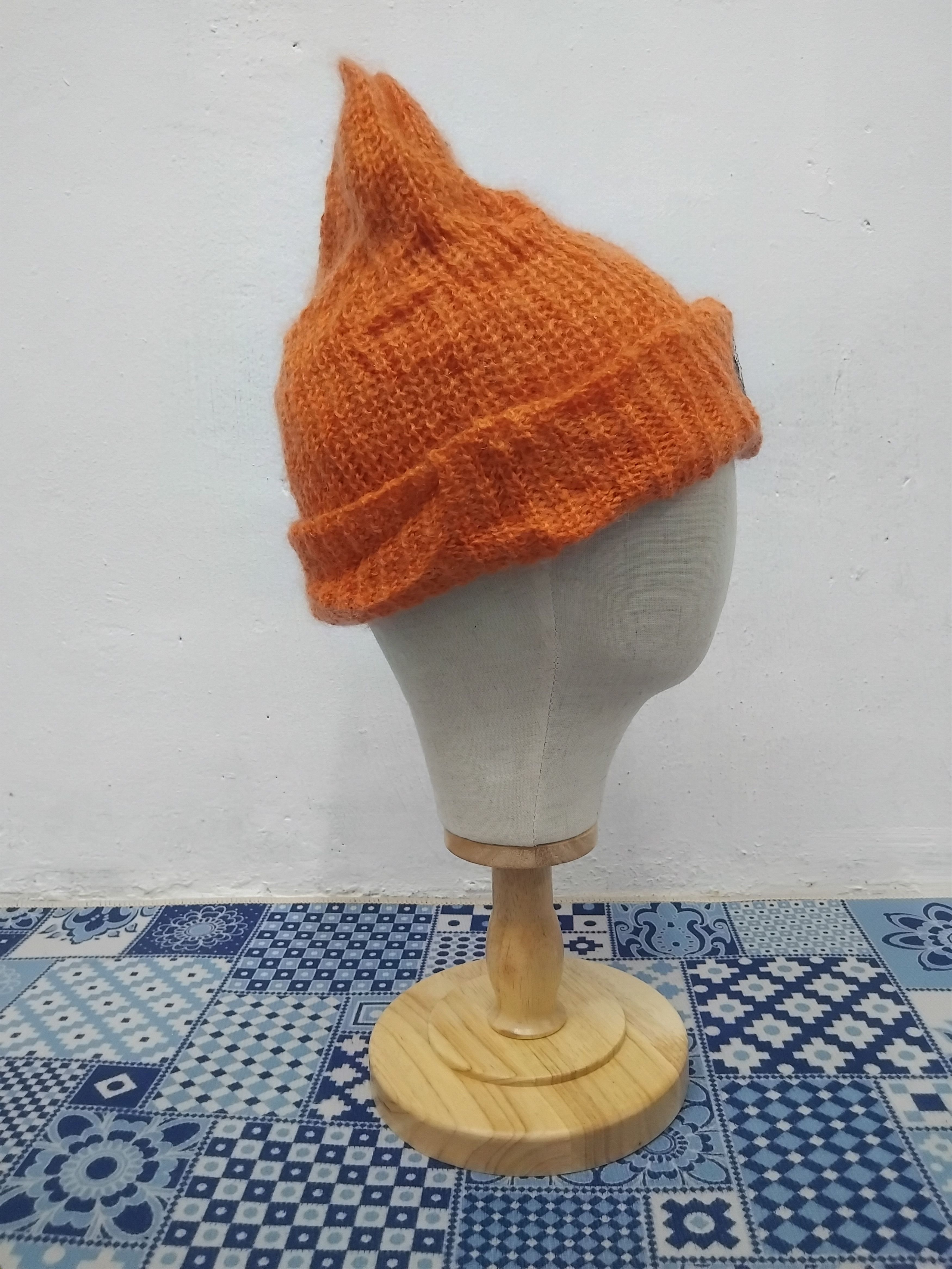 Japanese Brand 💥Pearly gates orange colour beanie Size ONE SIZE - 6 Thumbnail