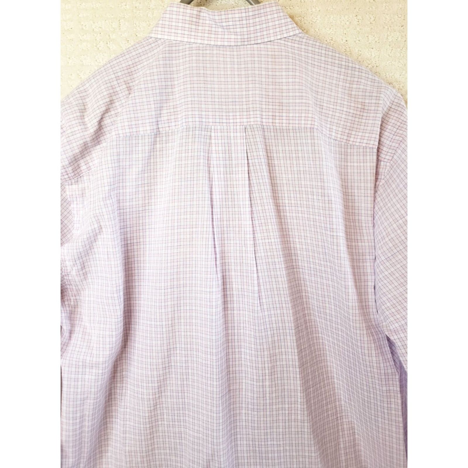 Vineyard Vines Vineyard Vines Murray Shirt Men Small Pink Blue Plaid Slim Fit Long Sleeve Button-Up Shirt Size US S / EU 44-46 / 1 - 7 Thumbnail