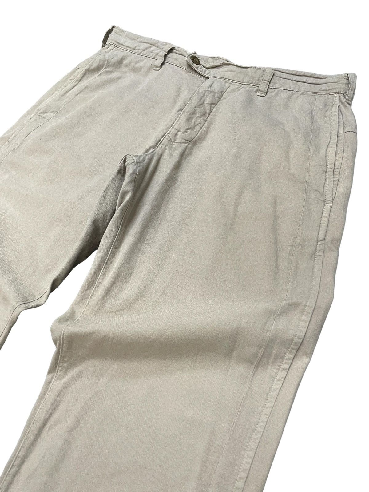 Margaret Howell × Vintage Margaret Howell London 50s Reissue Army Buckle Belt Pants Size US 30 / EU 46 - 5 Thumbnail