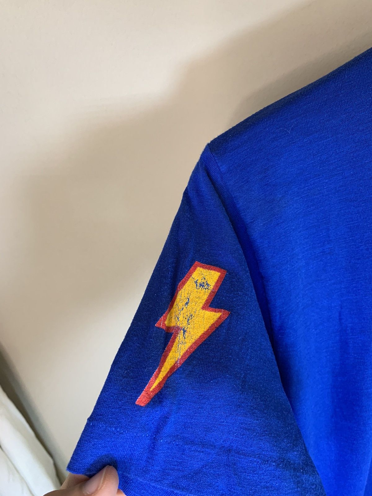 AC/DC × Band Tees × Vintage RARE Vintage 1986 AC/DC Who Made Who Single Stitch T-Shirt Size US L / EU 52-54 / 3 - 4 Thumbnail
