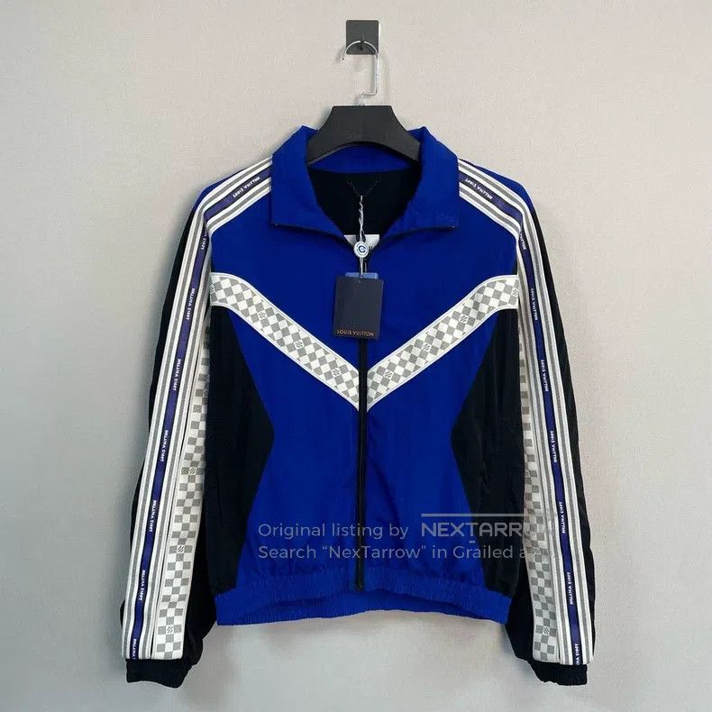 Louis Vuitton Louis Vuitton New Checkerboard Leather Jacket Size US M / EU 48-50 / 2 - 1 Thumbnail