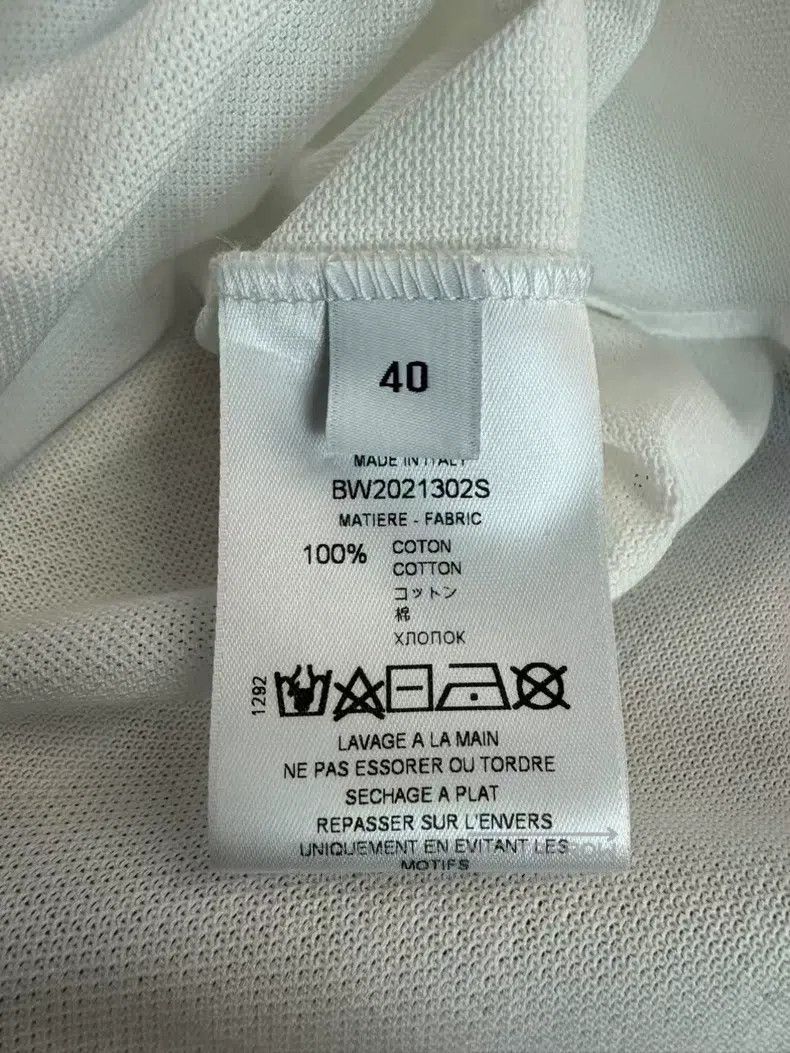 Givenchy Givenchy Size40 White Five-pointed Star Polo Dress Size US M / EU 48-50 / 2 - 4 Thumbnail