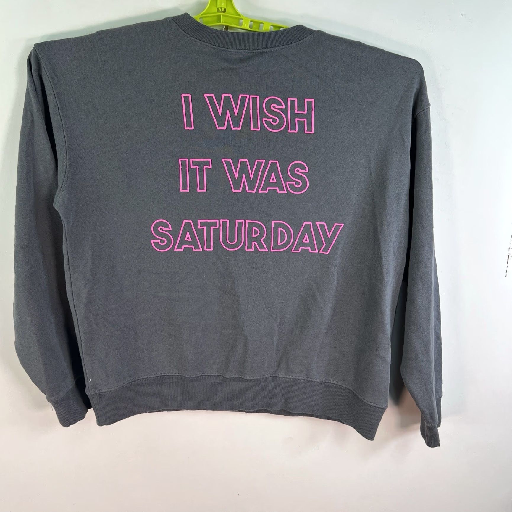 Wildfox Wildfox Sweatshirt Women M Gray Graphic Print Dream Heart Mom Relaxed Pullover Crew Neck All Seasons Womens Size M / US 6-8 / IT 42-44 - 5 Thumbnail