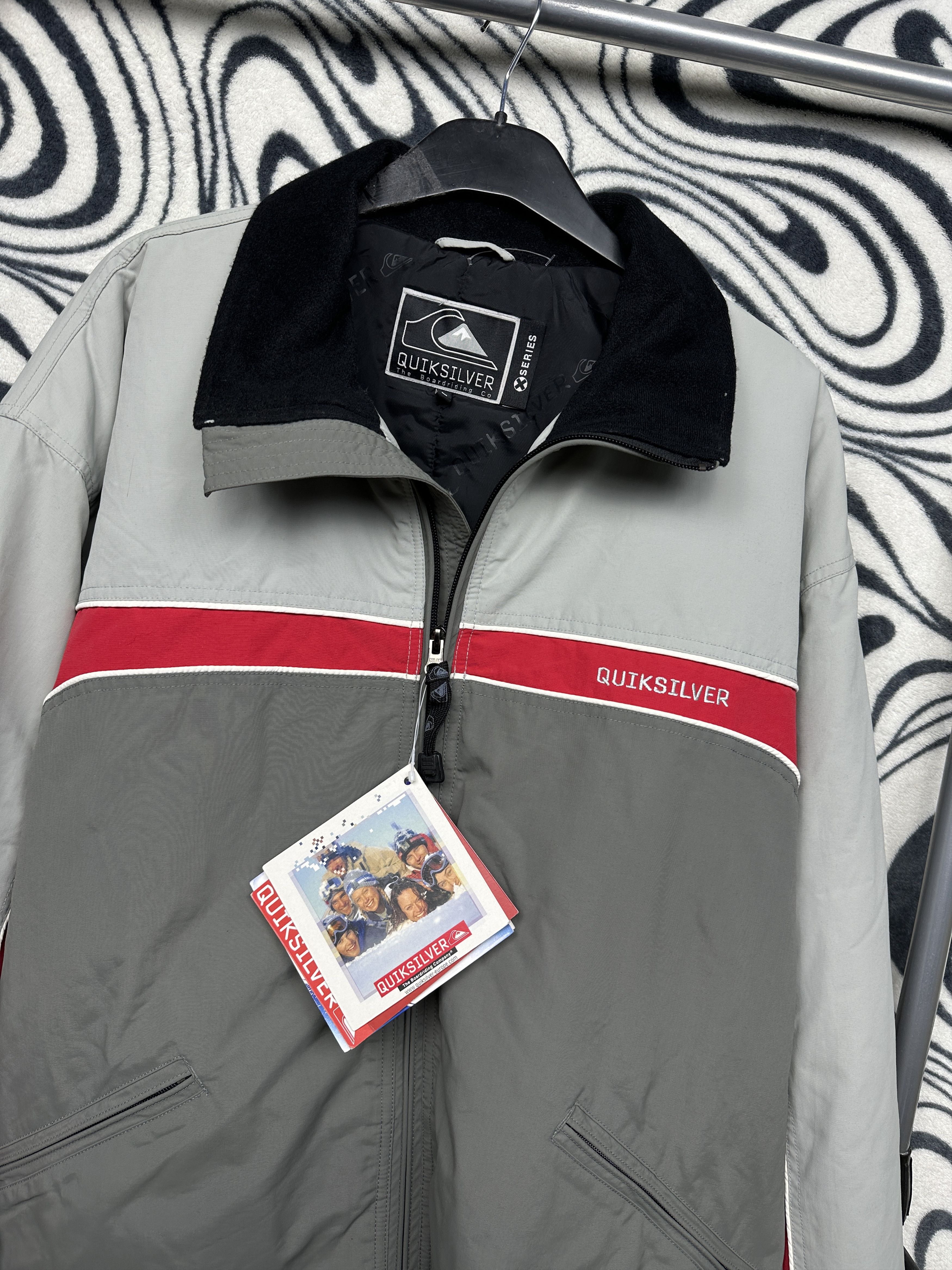 Quiksilver NEW Quiksilver 90s Vintage Mens Ski Jacket Snowboard Size US L / EU 52-54 / 3 - 2 Thumbnail