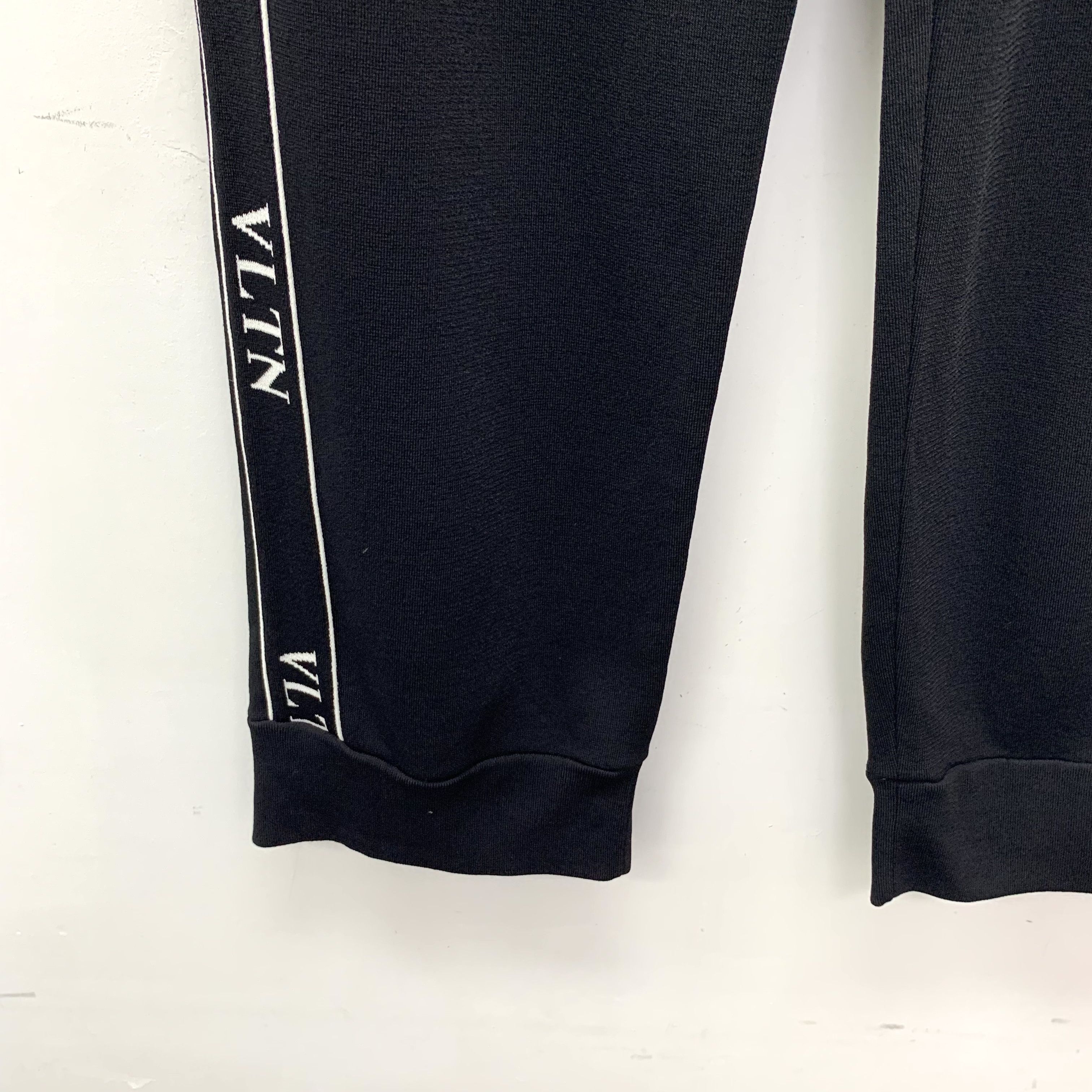 Valentino Valentino Side Logo Pants Black (L) Size US 33 - 5 Thumbnail