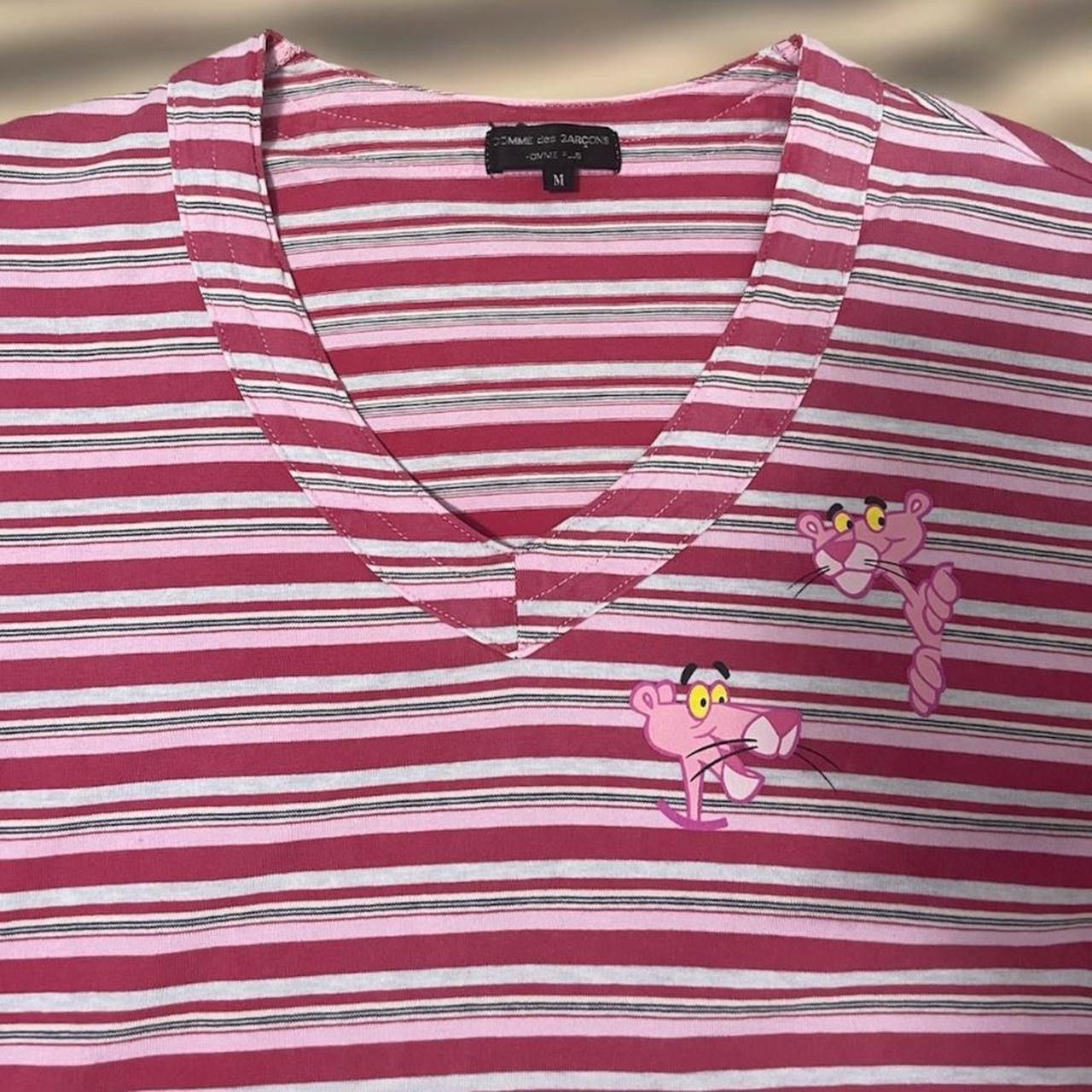 Comme des Garcons Homme Plus Comme Des Garcons Homme Plus SS/2005 Pink Panther Tee Size US M / EU 48-50 / 2 - 3 Thumbnail