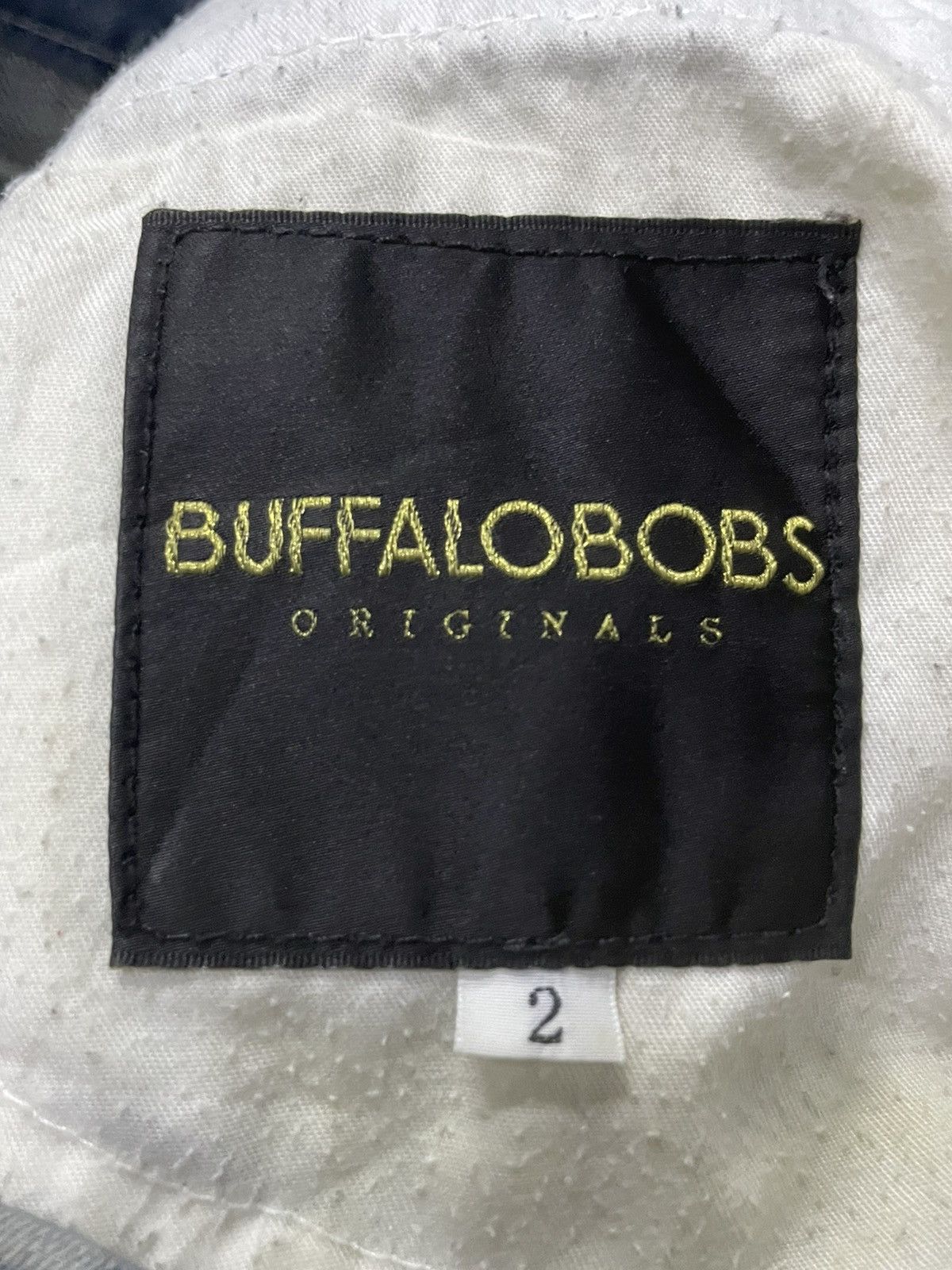 BUFFALO BOBS Buffalo Bobs Claw Mark Oil Spiral Curved Seam Flare Jeans Size US 32 / EU 48 - 20 Thumbnail