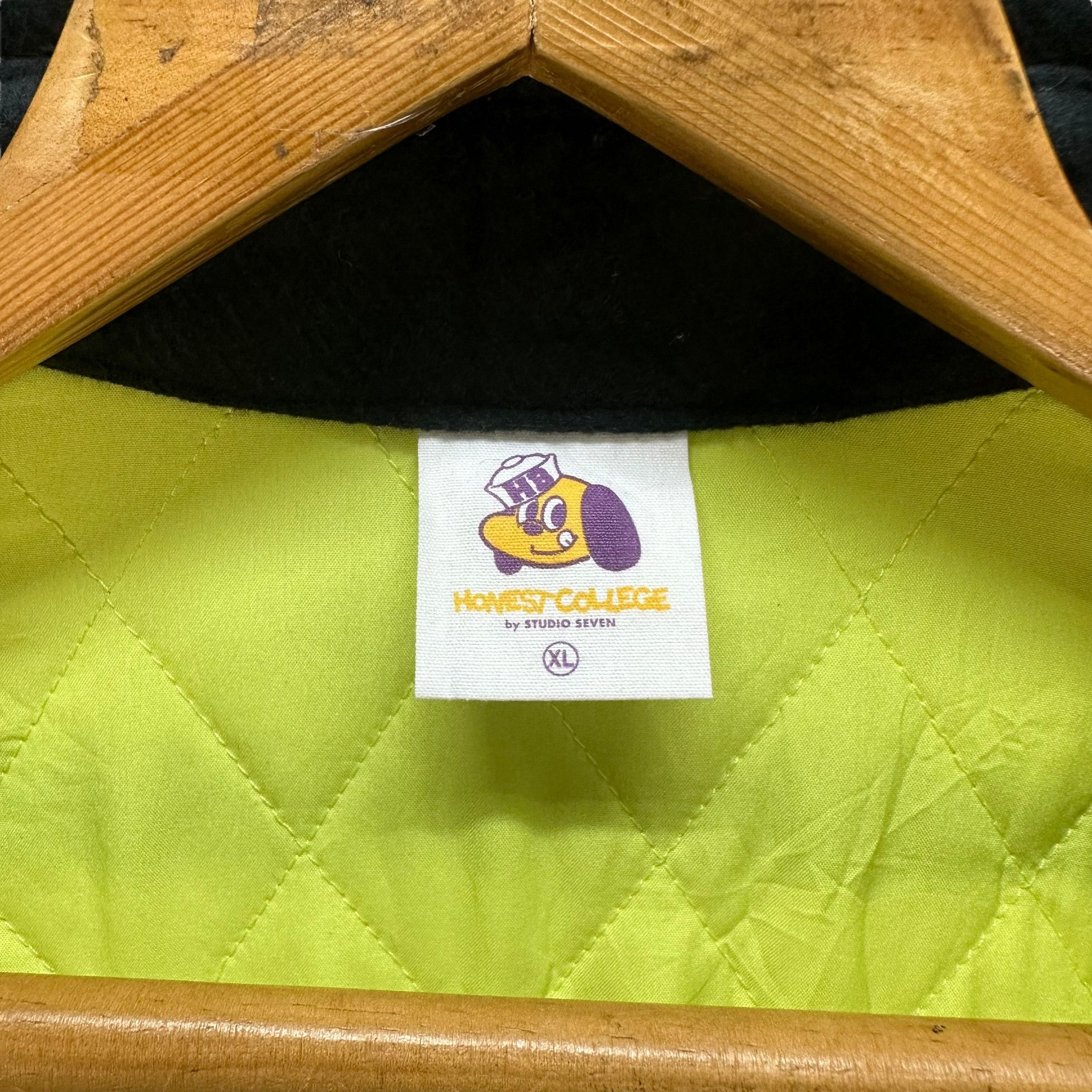 Studio Seven STUDIO SEVEN HONEST COLLEGE BIG LOGO JACKET #9013-48 Size US XL / EU 56 / 4 - 12 Thumbnail