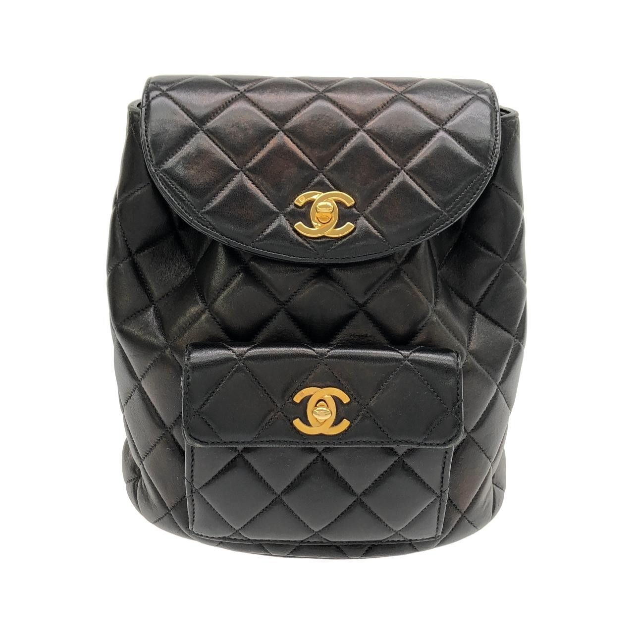 Chanel Chanel Chanel Lambskin Backpack Leather Backpack DUTY FREE for USA Size ONE SIZE - 1 Thumbnail