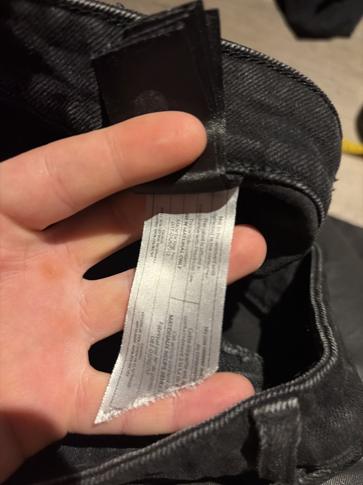 Balmain Balmain H&M Runway Waxed Biker Denim jeans Size US 30 / EU 46 - 6 Thumbnail