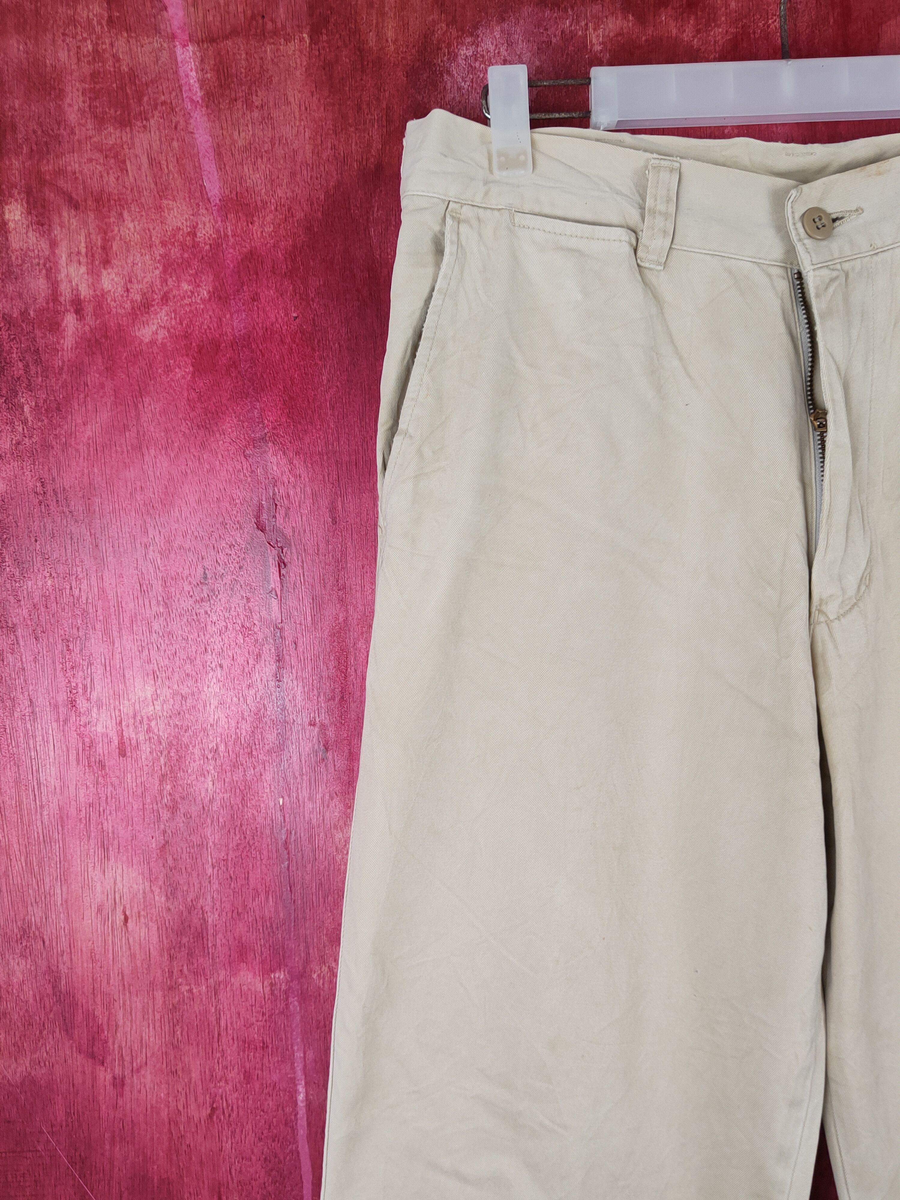 Edwin Edwin Beige military vintage Casual Pants #S1392 Size US 30 / EU 46 - 3 Thumbnail