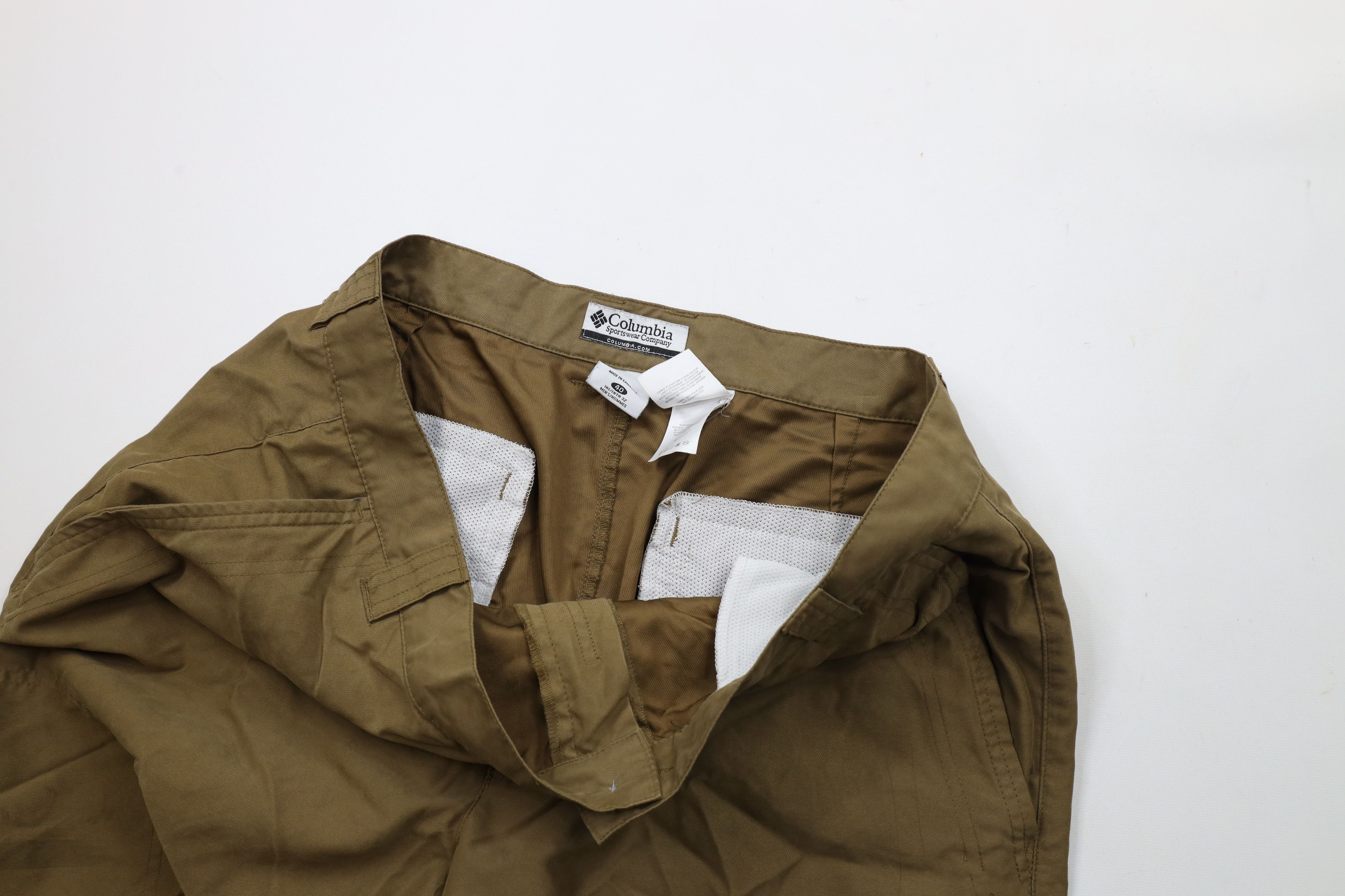 Columbia × Vintage Vintage Columbia Microfiber Wide Leg Utility Pants Brown Size US 40 / EU 56 - 11 Thumbnail