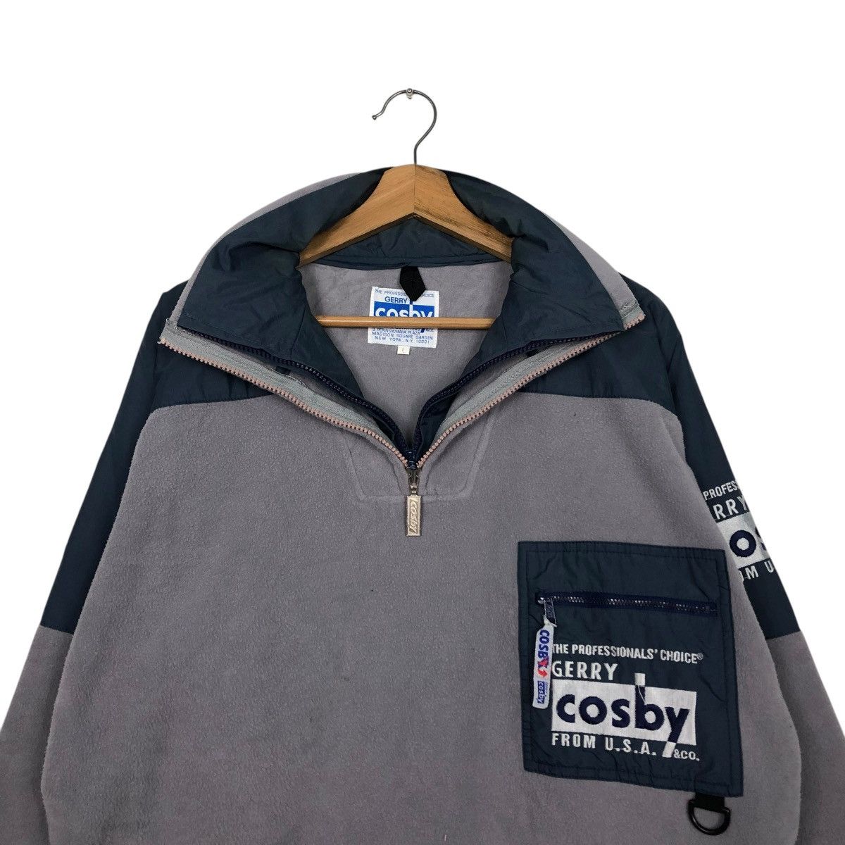 Japanese Brand 🔥VINTAGE ANORAK FLEECE HALF ZIPPER GERRY COSBY Size US L / EU 52-54 / 3 - 15 Thumbnail
