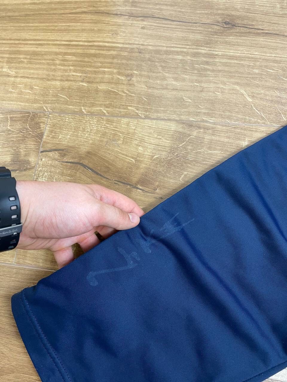 Nike Vintage Nike Y2K Style Blue Drill Side Buttons Sweatpants Size US 30 / EU 46 - 16 Thumbnail