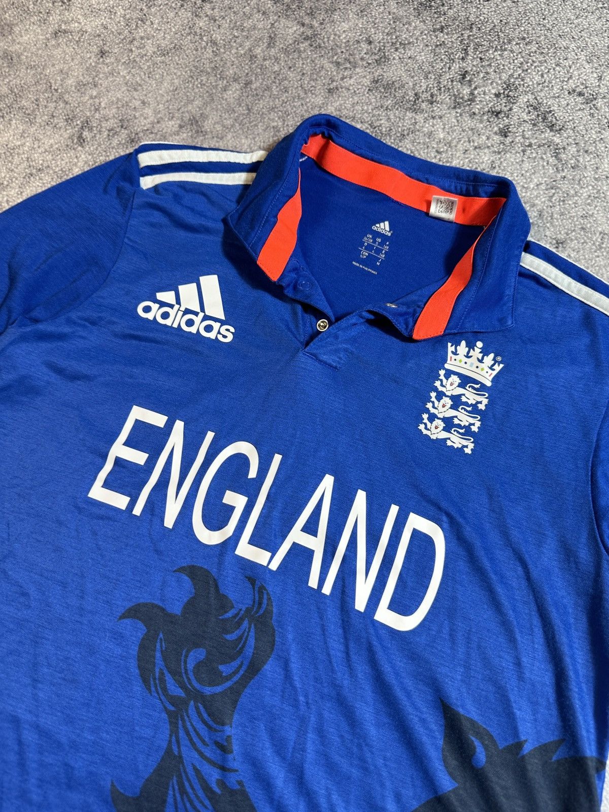 Adidas × Vintage Vintage Adidas Engalnd Big Logo Cricket Jersey Blokecore S Size US S / EU 44-46 / 1 - 2 Thumbnail