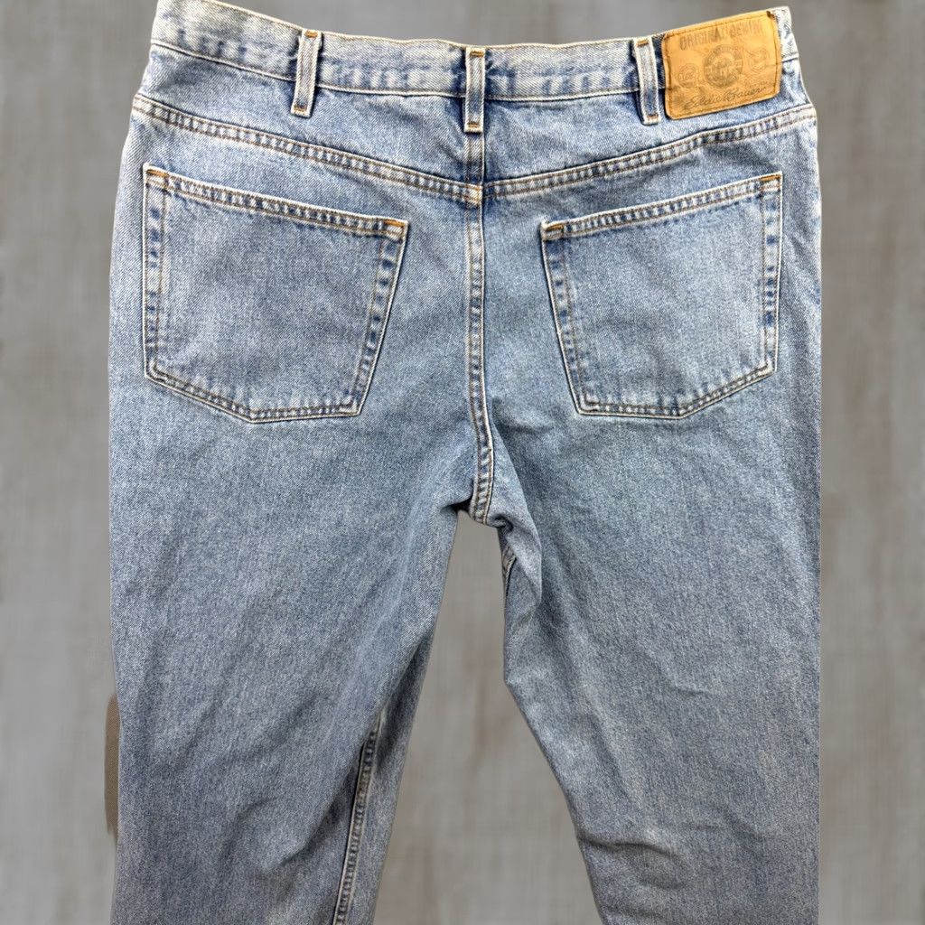 Eddie Bauer Eddie Bauer Relaxed Fit Jeans Mens Light Blue 5-Pocket Denim 100% Cotton 38x34 Jeans Size US 38 / EU 54 - 1 Thumbnail