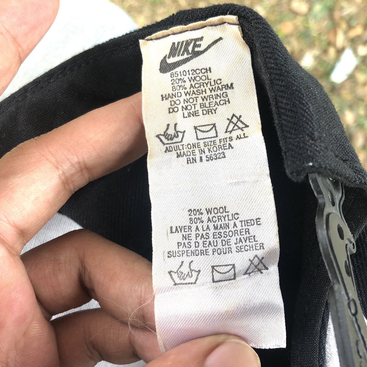 Nike Vintage 90s Nike Rare Big Logo Cap Size ONE SIZE - 6 Thumbnail
