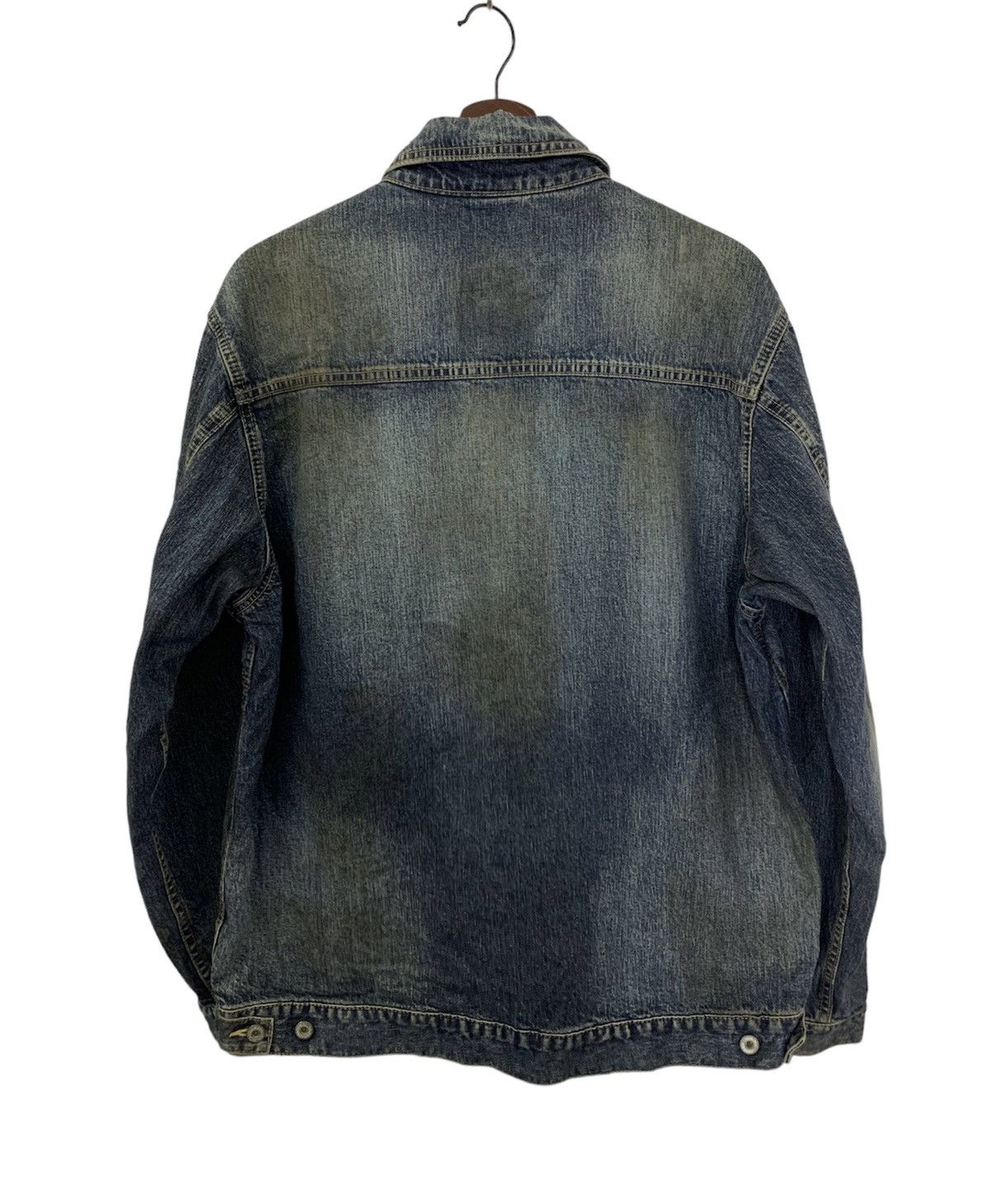 MasterPiece Japanese Brand MASTERPIECE Washed Rusty Denim Jacket Size US L / EU 52-54 / 3 - 2 Thumbnail