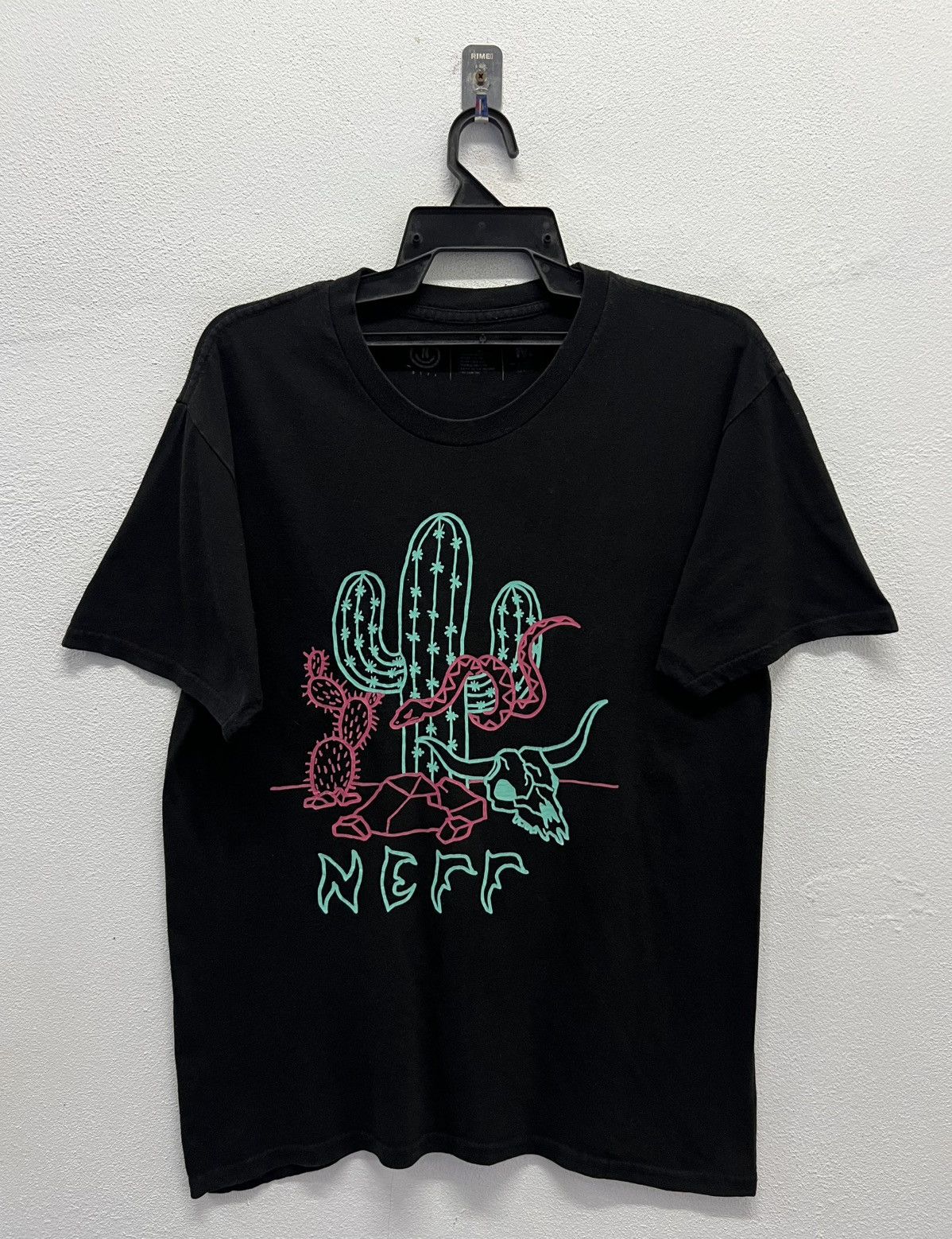 NEFF × Vintage VINTAGE NEFF DESERT SNAKE CACTUS CREWNECK GRAPHIC TEE SHIRT Size US M / EU 48-50 / 2 - 1 Thumbnail