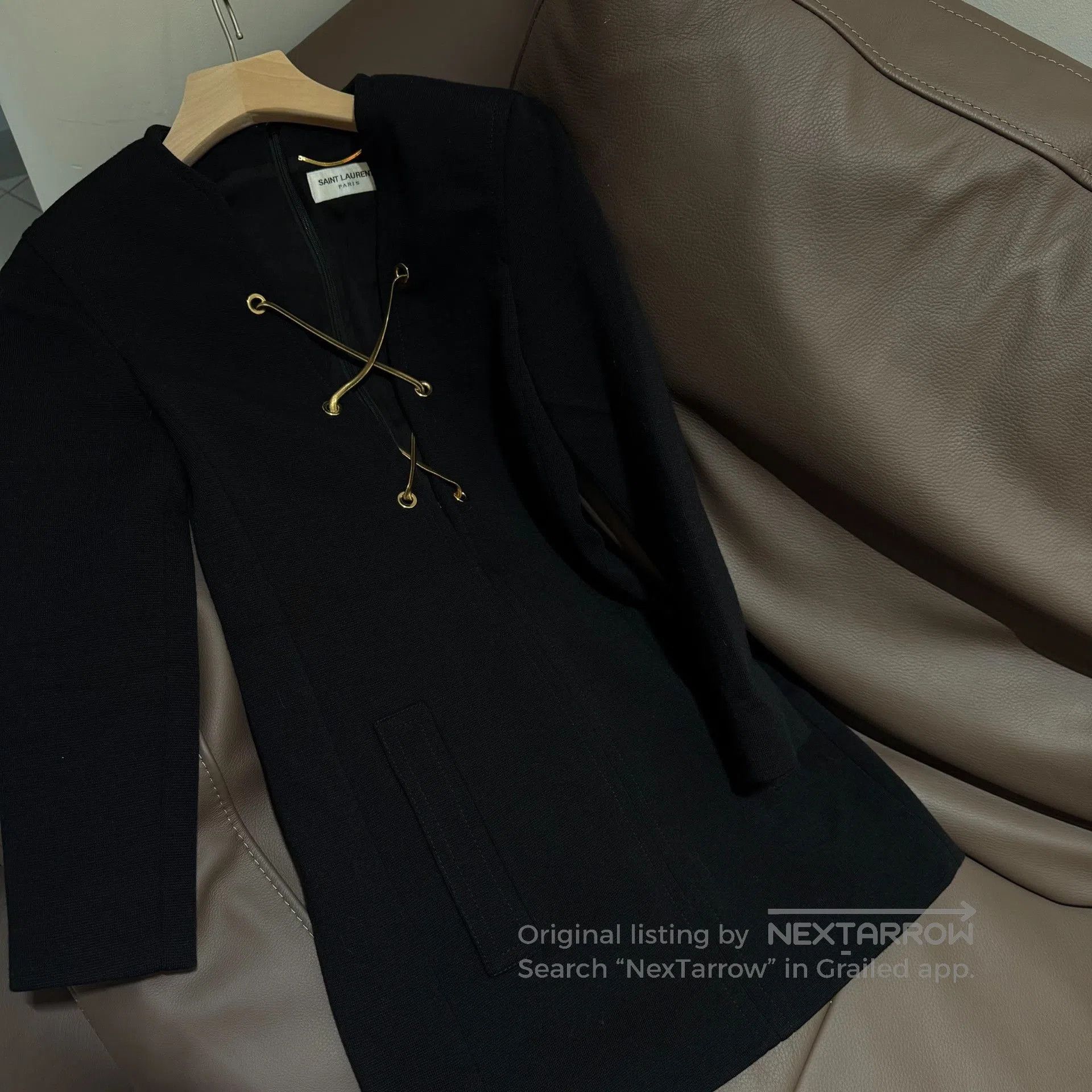 Saint Laurent Paris Saint Laurent Chain Dress. Size XXS / US 00 / IT 34 - 2 Thumbnail
