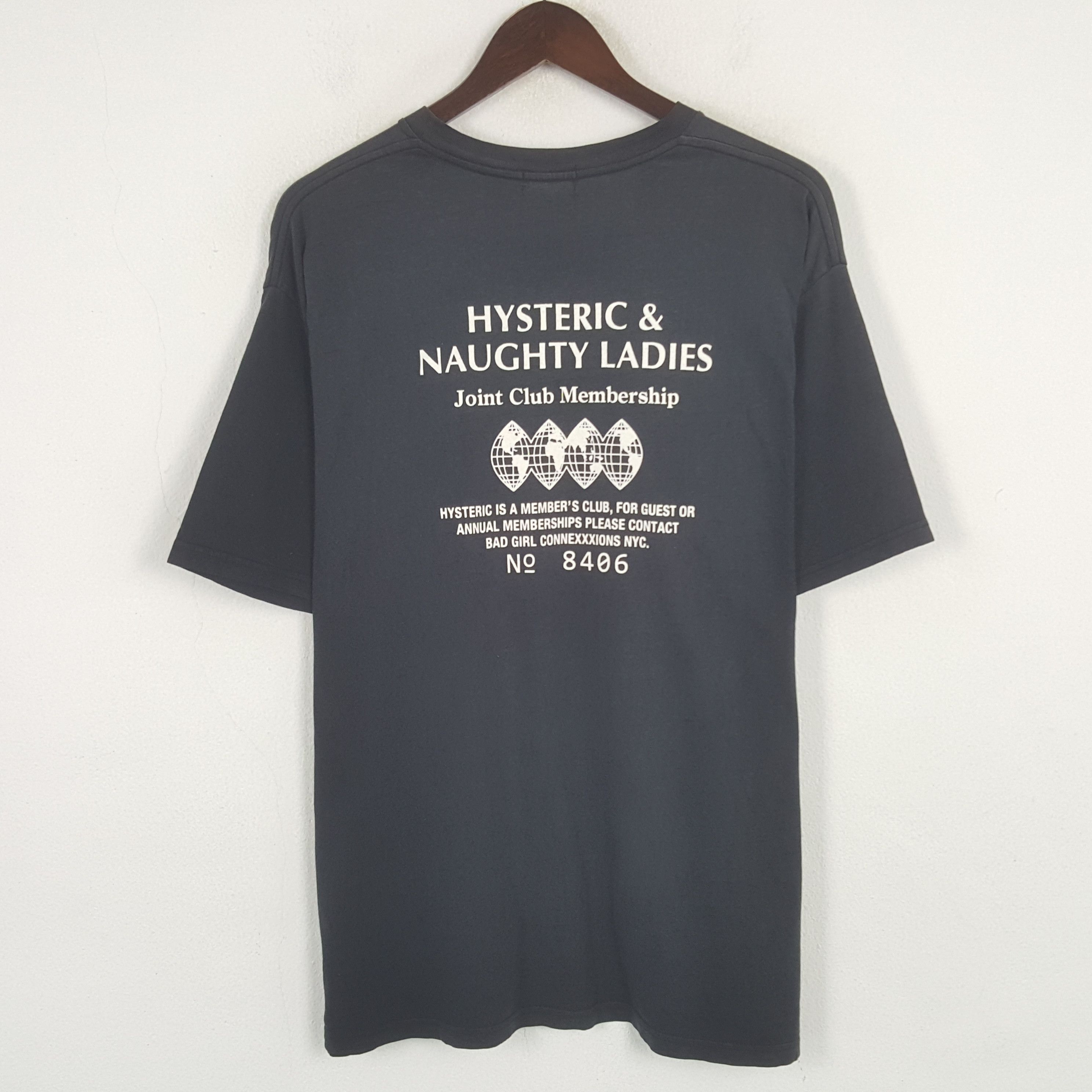 Hysteric Glamour × Vintage Vintage Hysteric Glamour x Naughty Ladies T-shirt Size US XL / EU 56 / 4 - 3 Thumbnail