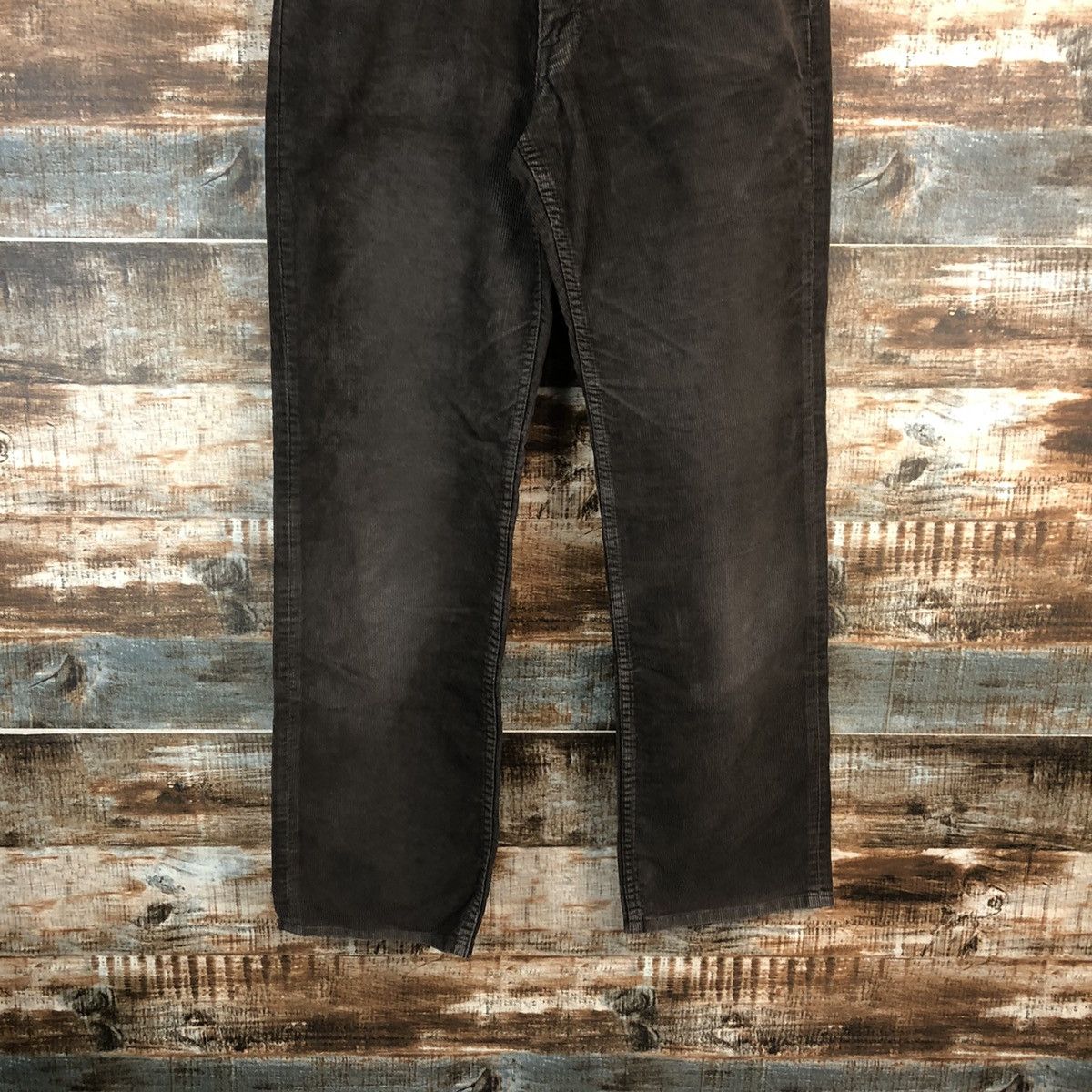 Levi's DLL Levis 702 Brown Corduroy cargo Pants #C012 Size US 31 - 3 Thumbnail