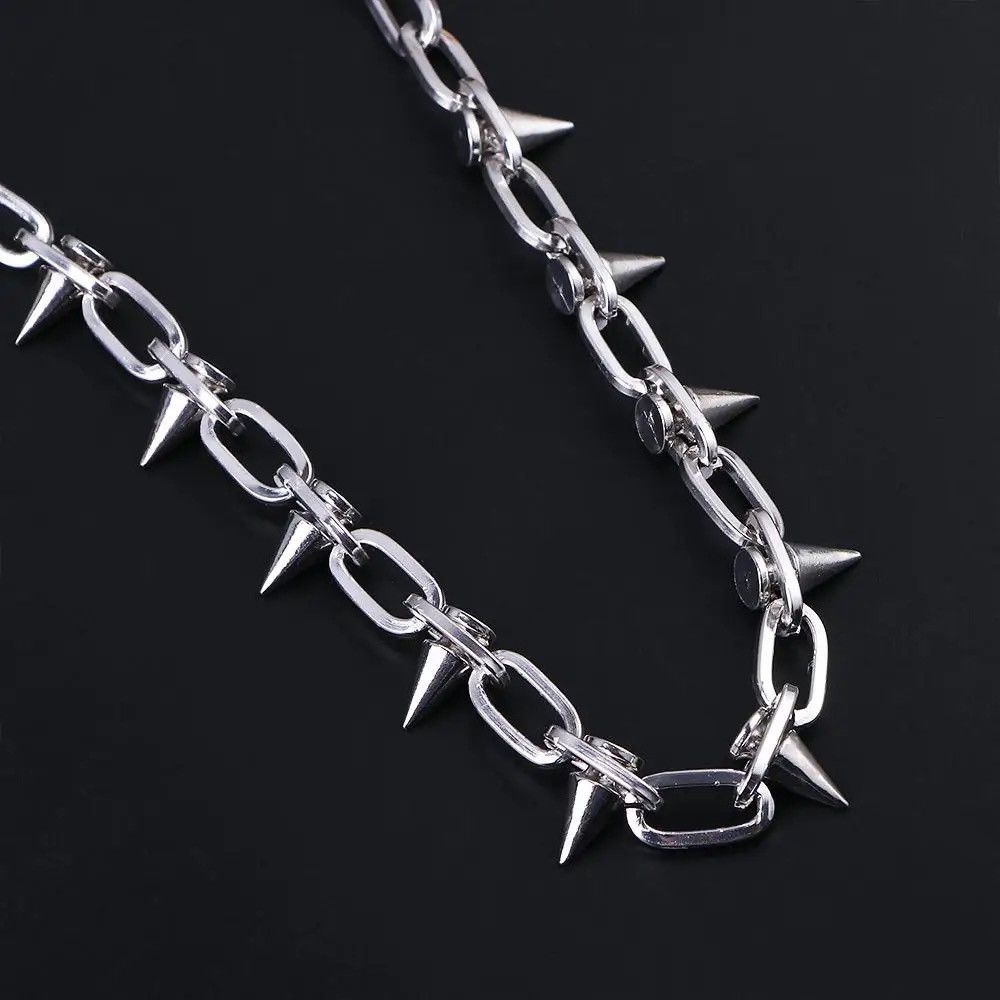 Jewelry Single Punk Rivet Pants Chain Size ONE SIZE - 2 Thumbnail