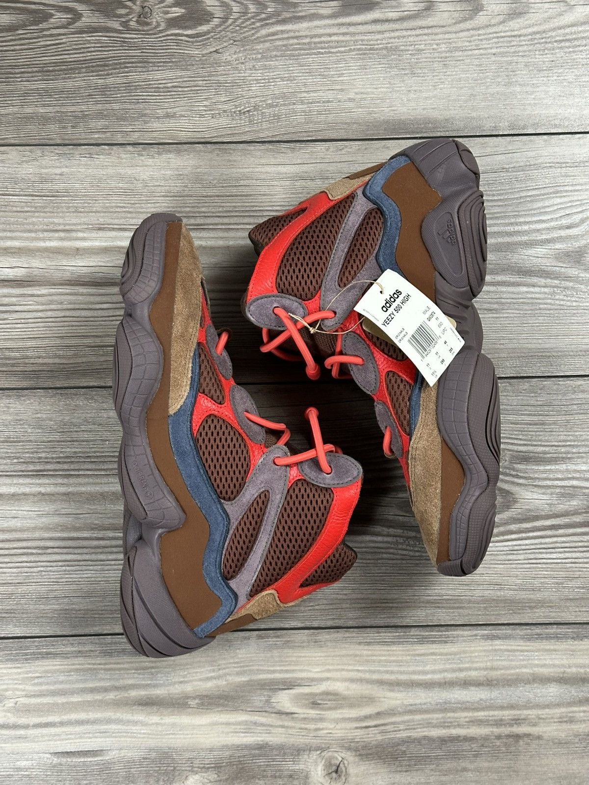 Yeezy Adidas Yeezy 500 High Sumac Size US 11.5 / EU 44-45 - 2 Thumbnail
