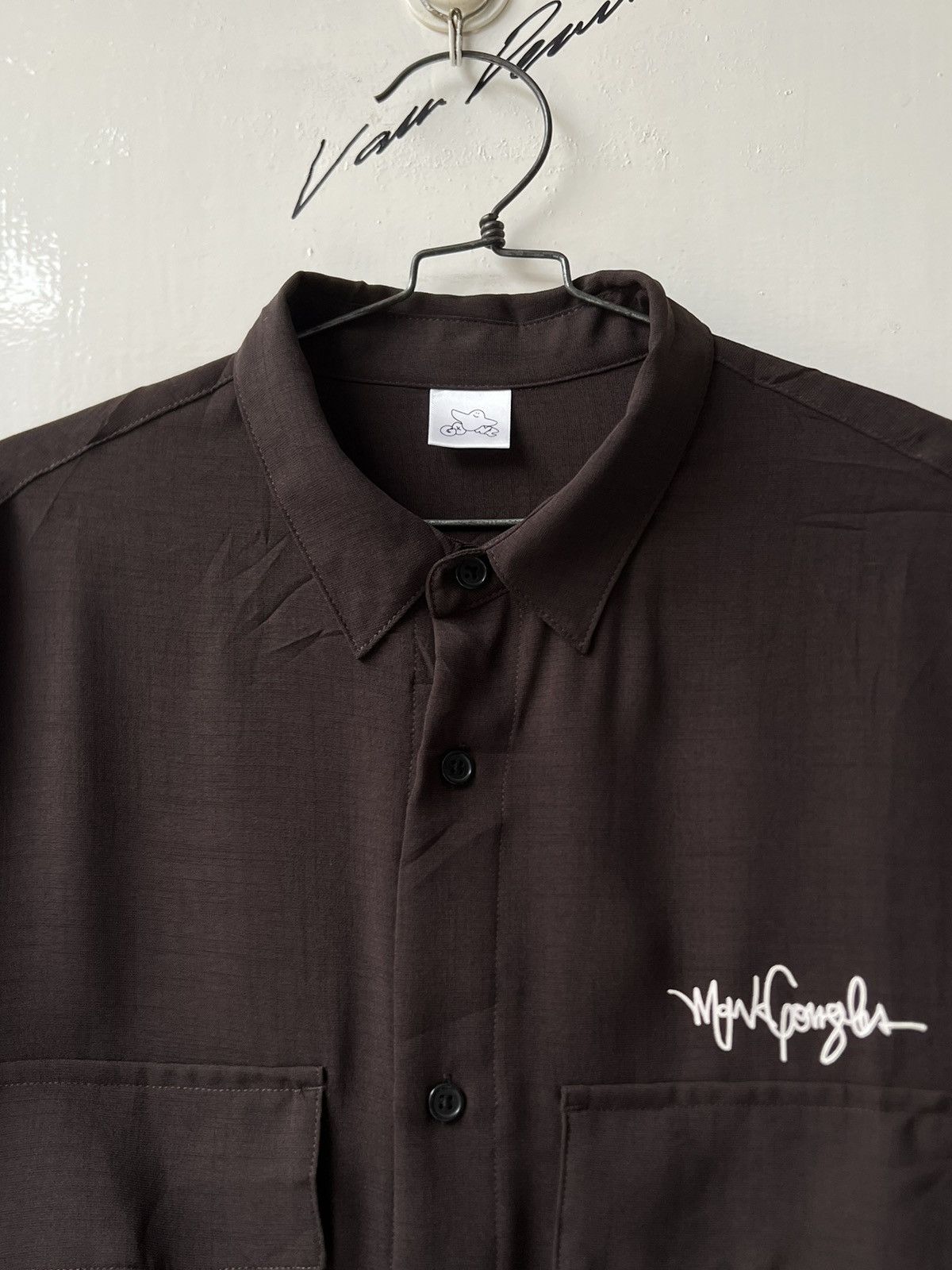 Other Mark Gonzales Brown Boxy Outer Shirt Size US XL / EU 56 / 4 - 12 Thumbnail