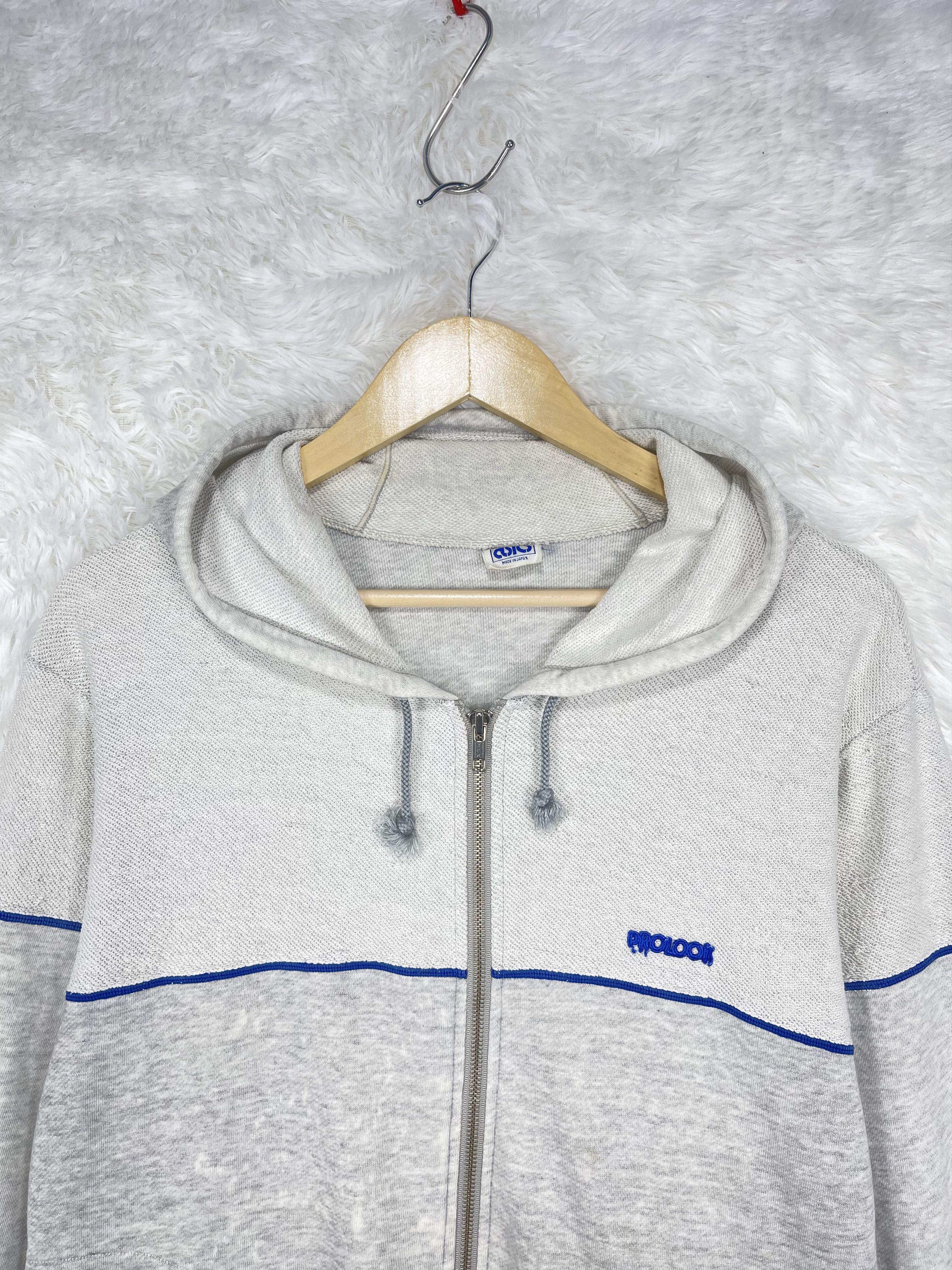 Asics Vintage 90s Asics Prolook Zip Up Hoodie Sweatshirt AS0005 Size US M / EU 48-50 / 2 - 3 Thumbnail