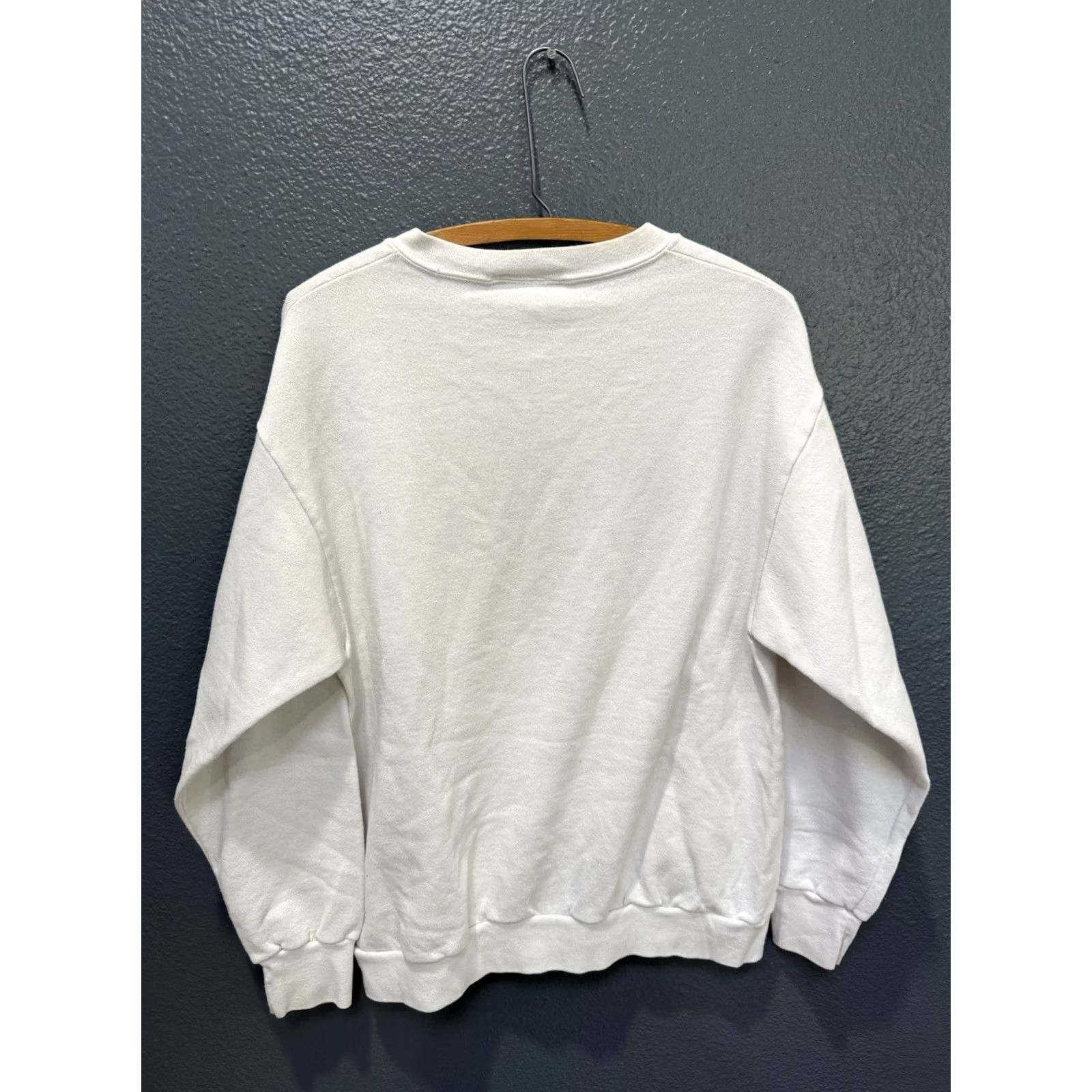Joe Boxer VINTAGE Joe Boxer Sweatshirt Happy Go Lucky Clover White 90s L Mens Pajosh? Size US L / EU 52-54 / 3 - 4 Thumbnail