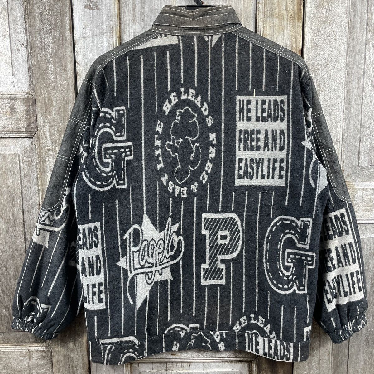 Art Comes First × Japanese Brand × Vintage Japanese Brand All over print Pagelo Jacket Size US M / EU 48-50 / 2 - 2 Thumbnail