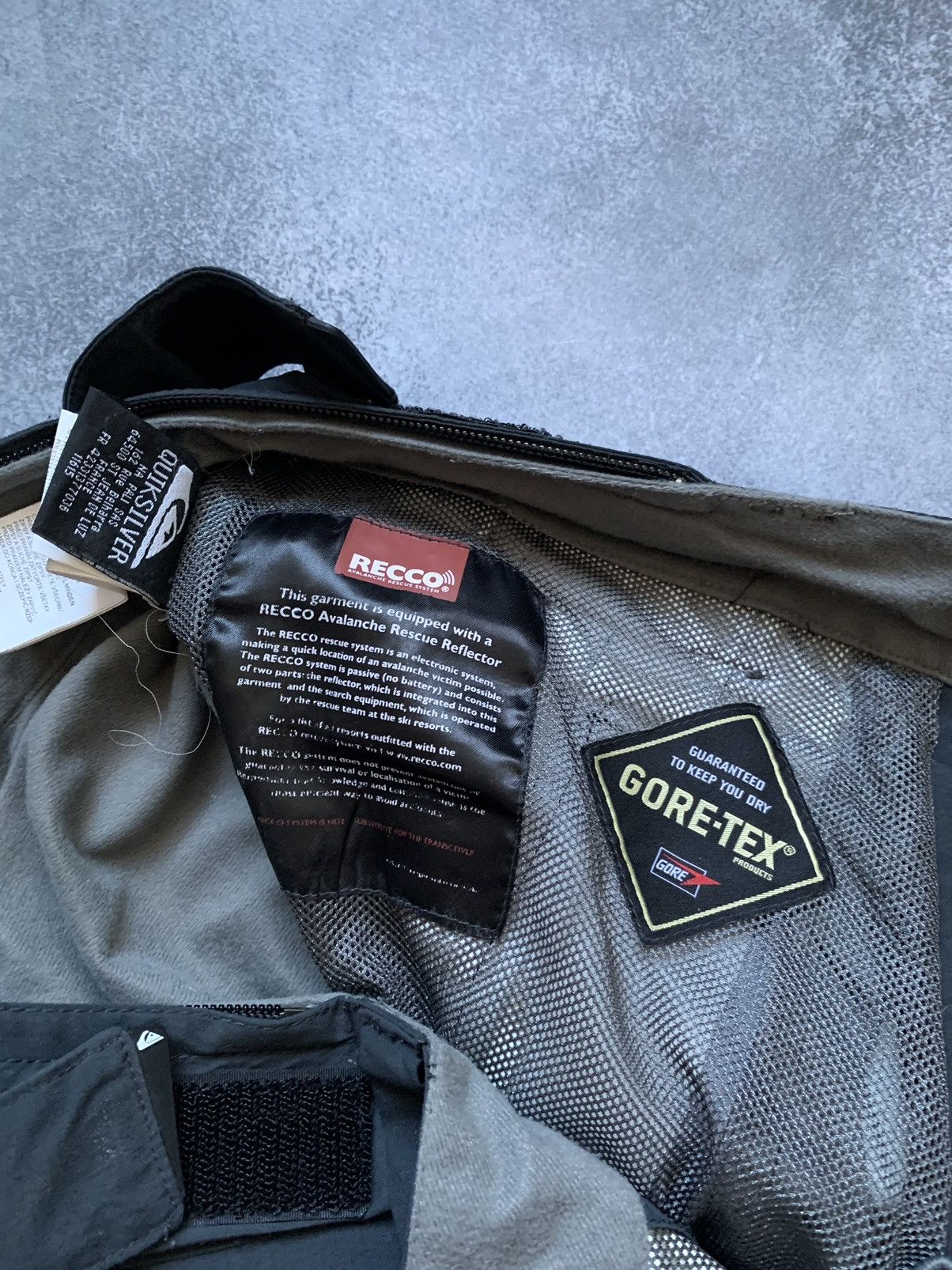 Goretex × Quiksilver Quiksilver GoreTex Cargo Snow Pants Skiwear Gorpcore Size US 33 - 20 Thumbnail