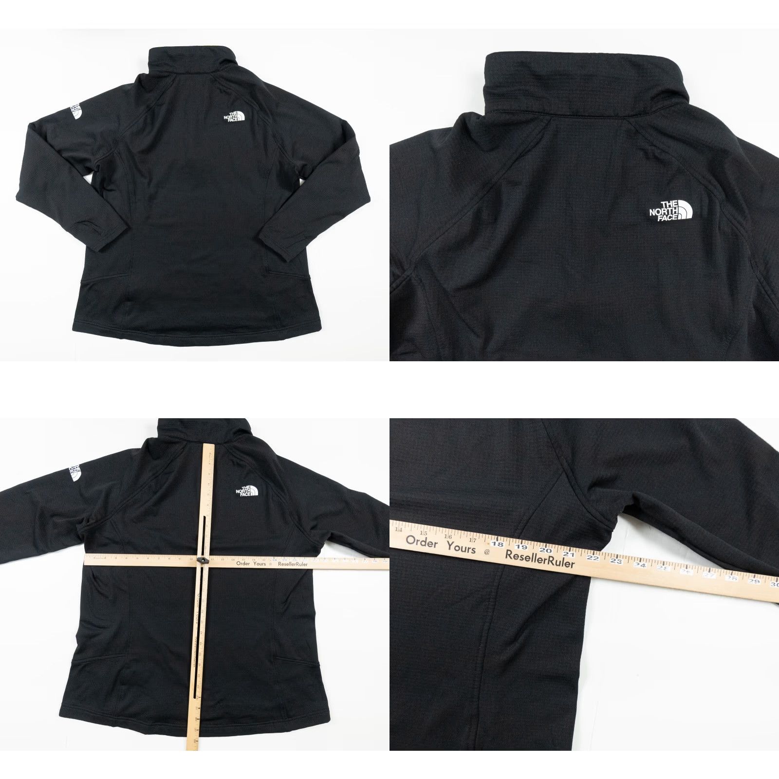 The North Face The North Face Sweater Women's 2XL XXL Black 1/4 Zip Fleece Mountain Peaks Adult Size XXL / US 16-18 / IT 52-54 - 8 Thumbnail