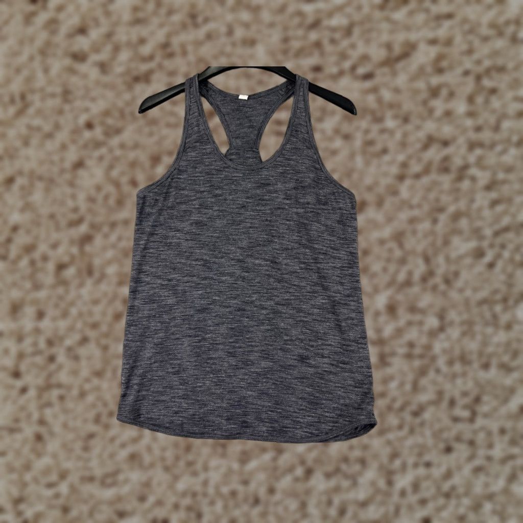 Lululemon Lululemon Shirt Women 4 Gray Essential Tank Yoga Luon Fabric Racerback W1AZOS Tank Sleeveless Gray Womens Regular XS-XL? Wait. Size S / US 4 / IT 40 - 1 Thumbnail