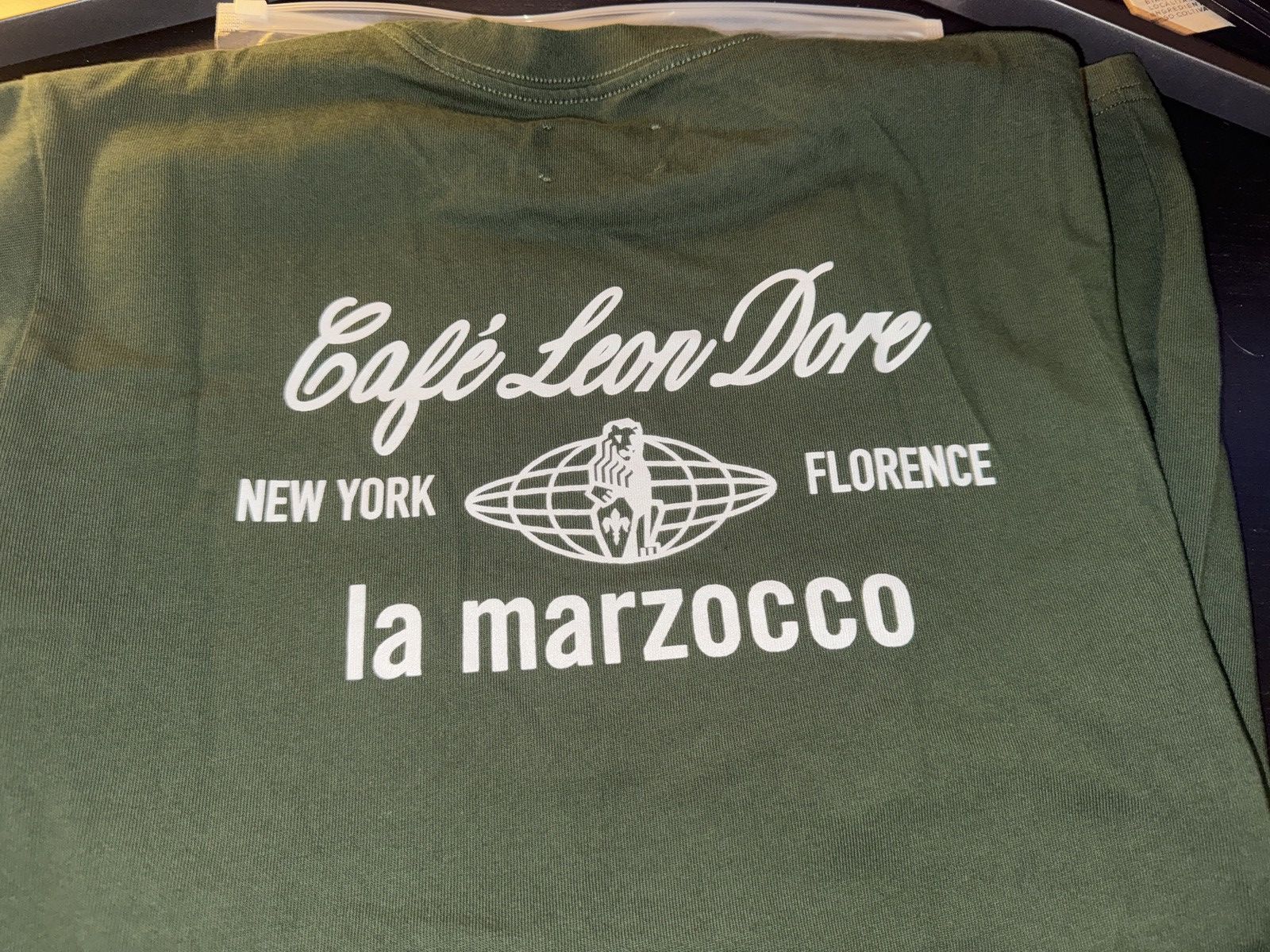 Aime Leon Dore Aime Leon Dore Café Leon Dore / La Marzocco Tee Size US M / EU 48-50 / 2 - 1 Thumbnail