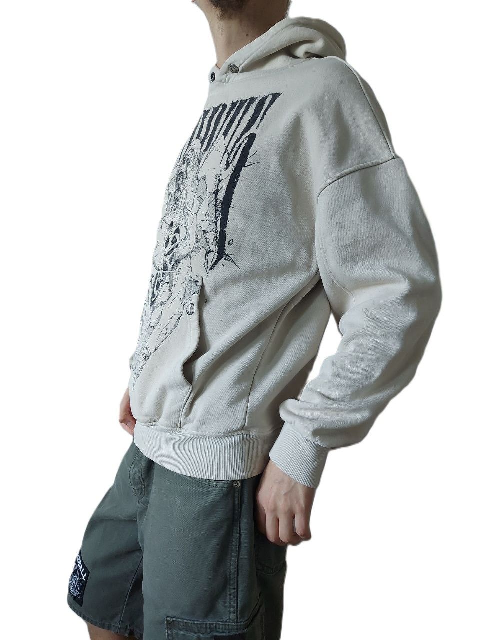Other Bad Habits Beige Cotton Hoodie Fatal System Error Size M Size US M / EU 48-50 / 2 - 3 Thumbnail