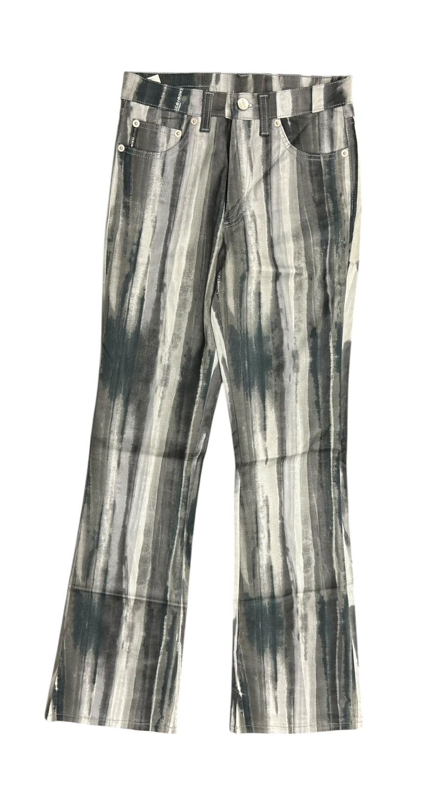 Iceberg Vintage ICEBERG Icejeans Blurred Print Denim – Archival Y2K Size 28" / US 6 / IT 42 - 4 Thumbnail