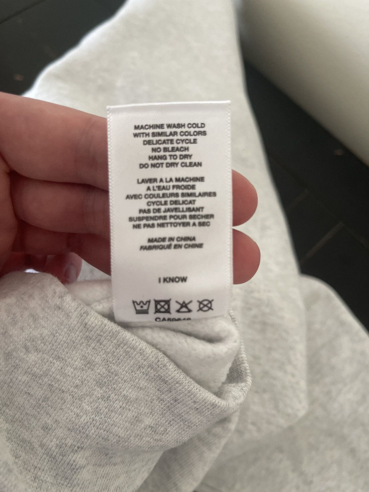 Dime Dime Gray Codex Sweatshirt Size US L / EU 52-54 / 3 - 7 Thumbnail