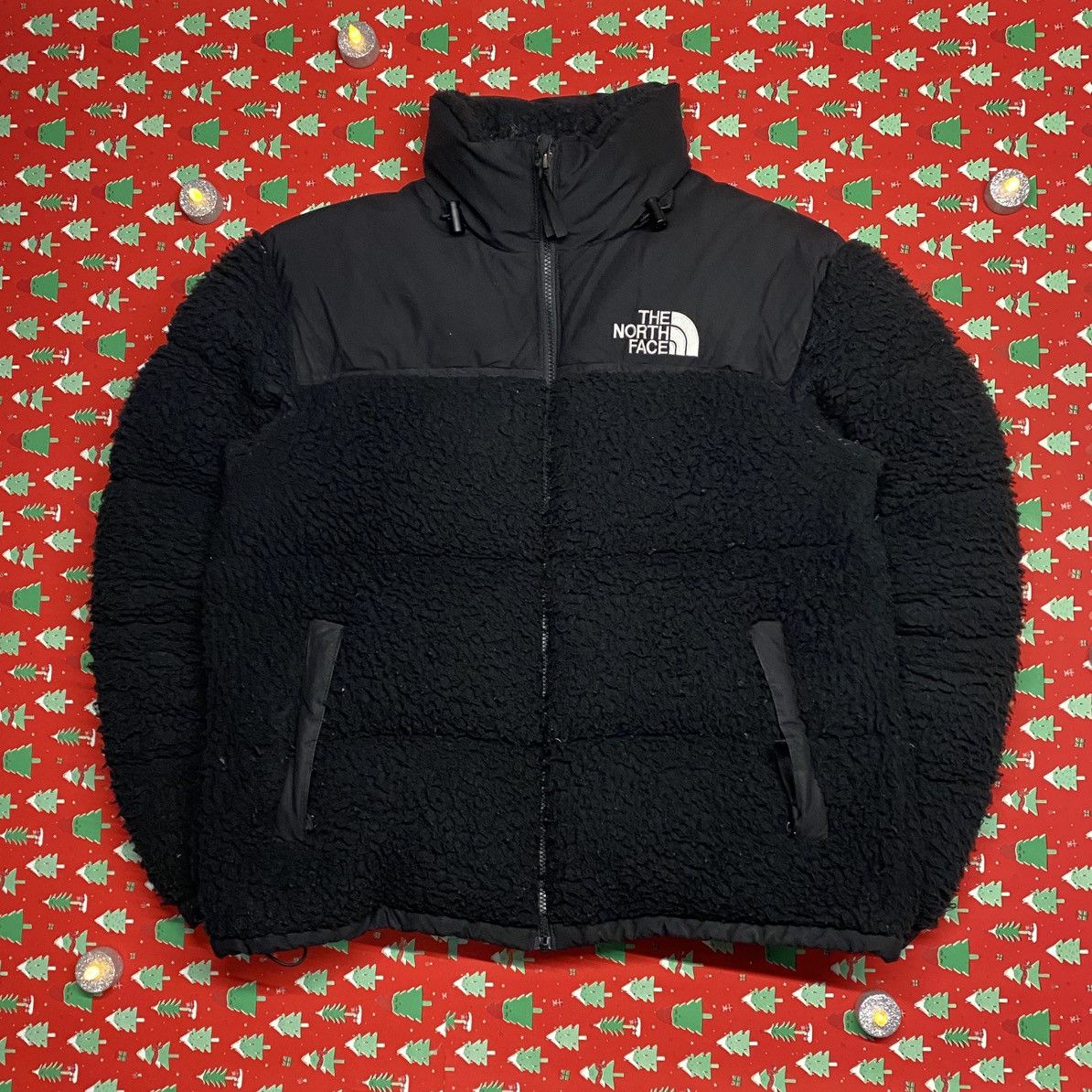 The North Face The North Face Sherpa Nuptse Black Teddy Size US L / EU 52-54 / 3 - 1 Thumbnail