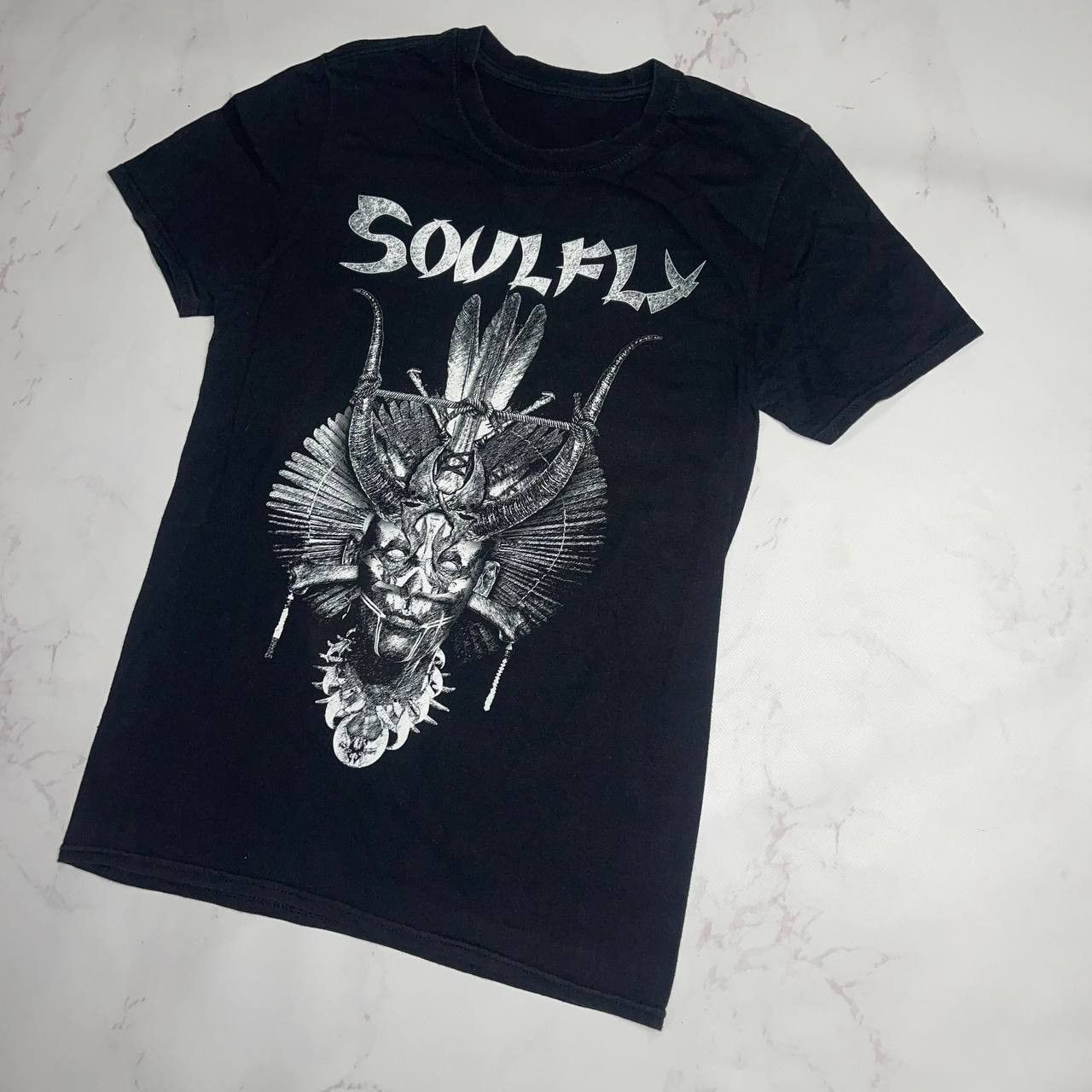Vintage Soulfly Band Music T Shirt Your Tribe Our Tribe Size S Size US S / EU 44-46 / 1 - 3 Thumbnail
