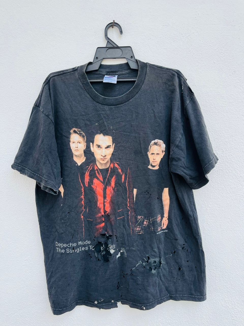 Band Tees × Vintage Vintage 90s Depeche Mode Very Hard For See This Shirt Size US XL / EU 56 / 4 - 1 Thumbnail