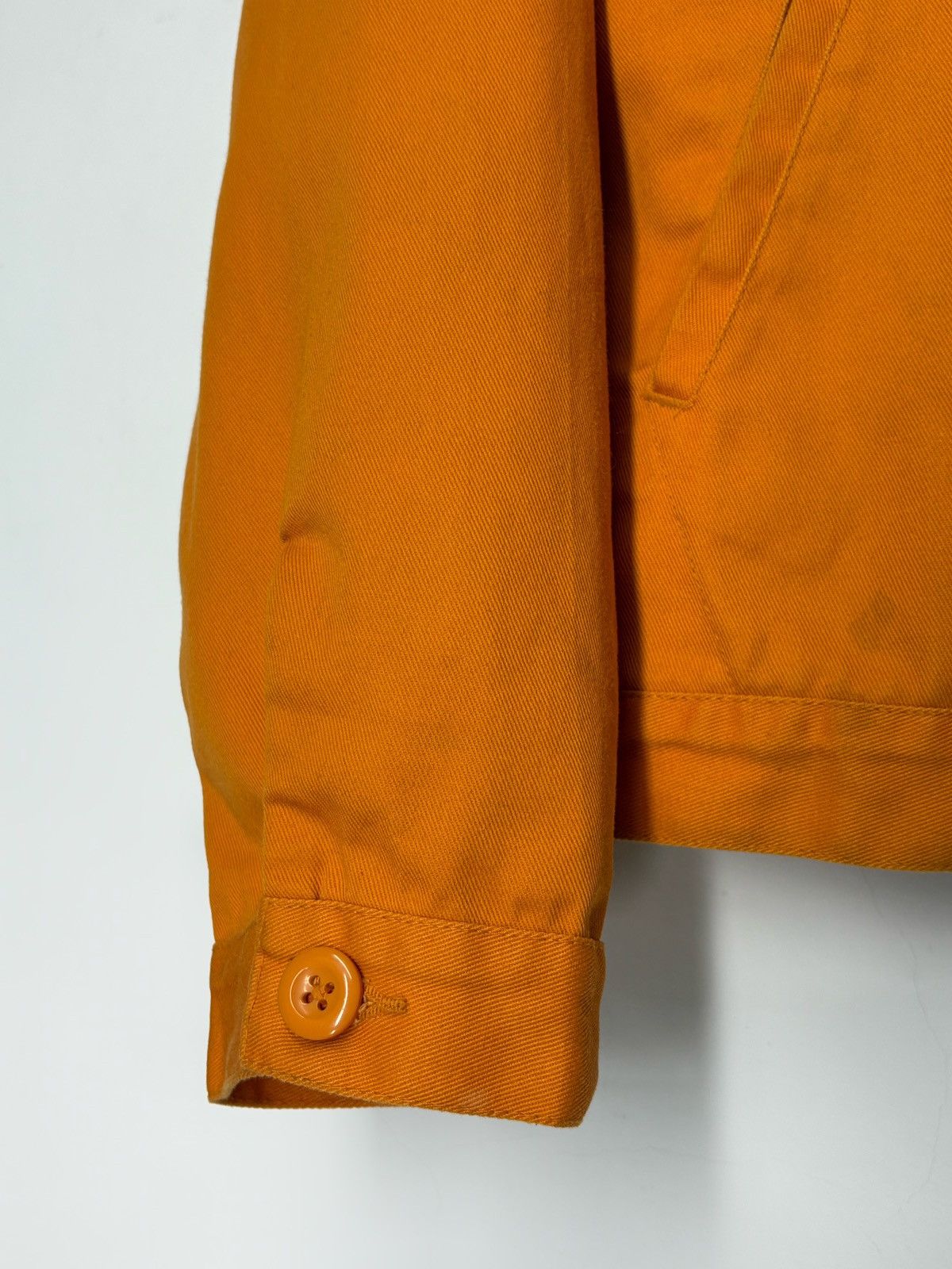 Dickies Vintage 90s Dickies Work Jacket Orange Cotton Size US L / EU 52-54 / 3 - 6 Thumbnail