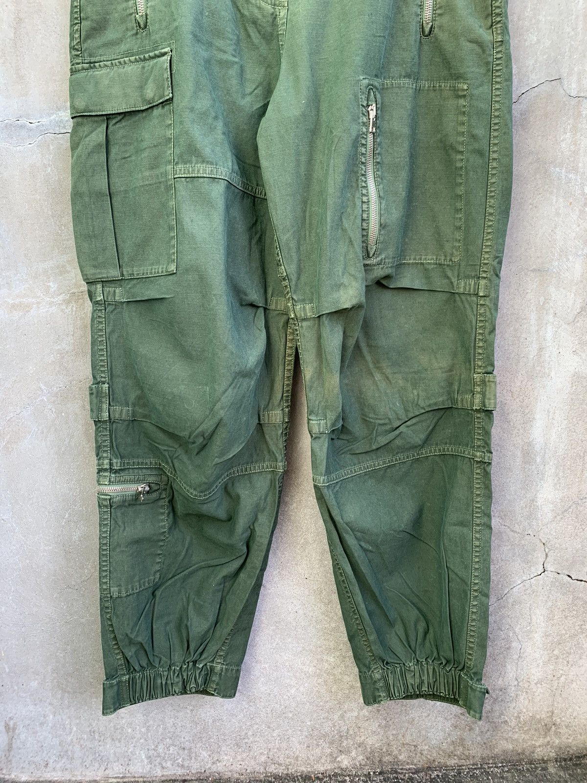 Alexander Wang Studded Multi Zipper Cargo Pants Size US 28 / EU 44 - 3 Thumbnail
