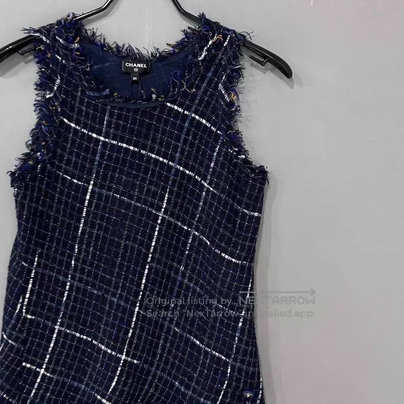 Chanel Chanel Plaid braided sleeveless vest Size XXS / US 00 / IT 34 - 2 Thumbnail