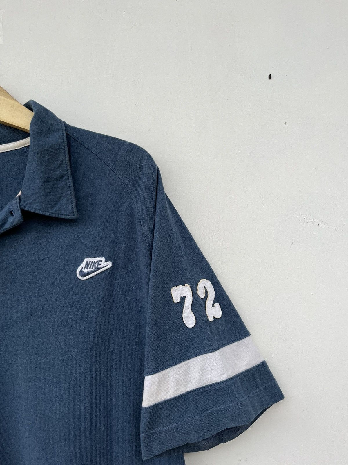 Nike × Vintage Vintage Nike Polo Shirt Size US L / EU 52-54 / 3 - 3 Thumbnail