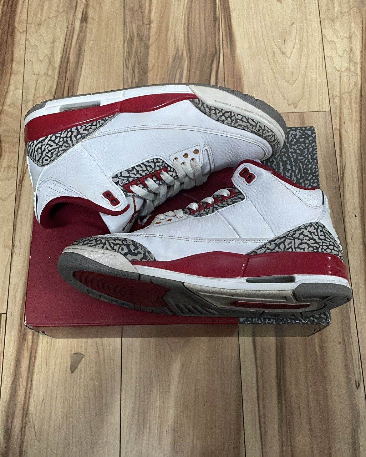 Jordan Brand Jordan 4 Cardinal Red size 9/5 Size US 9.5 / EU 42-43 - 3 Thumbnail