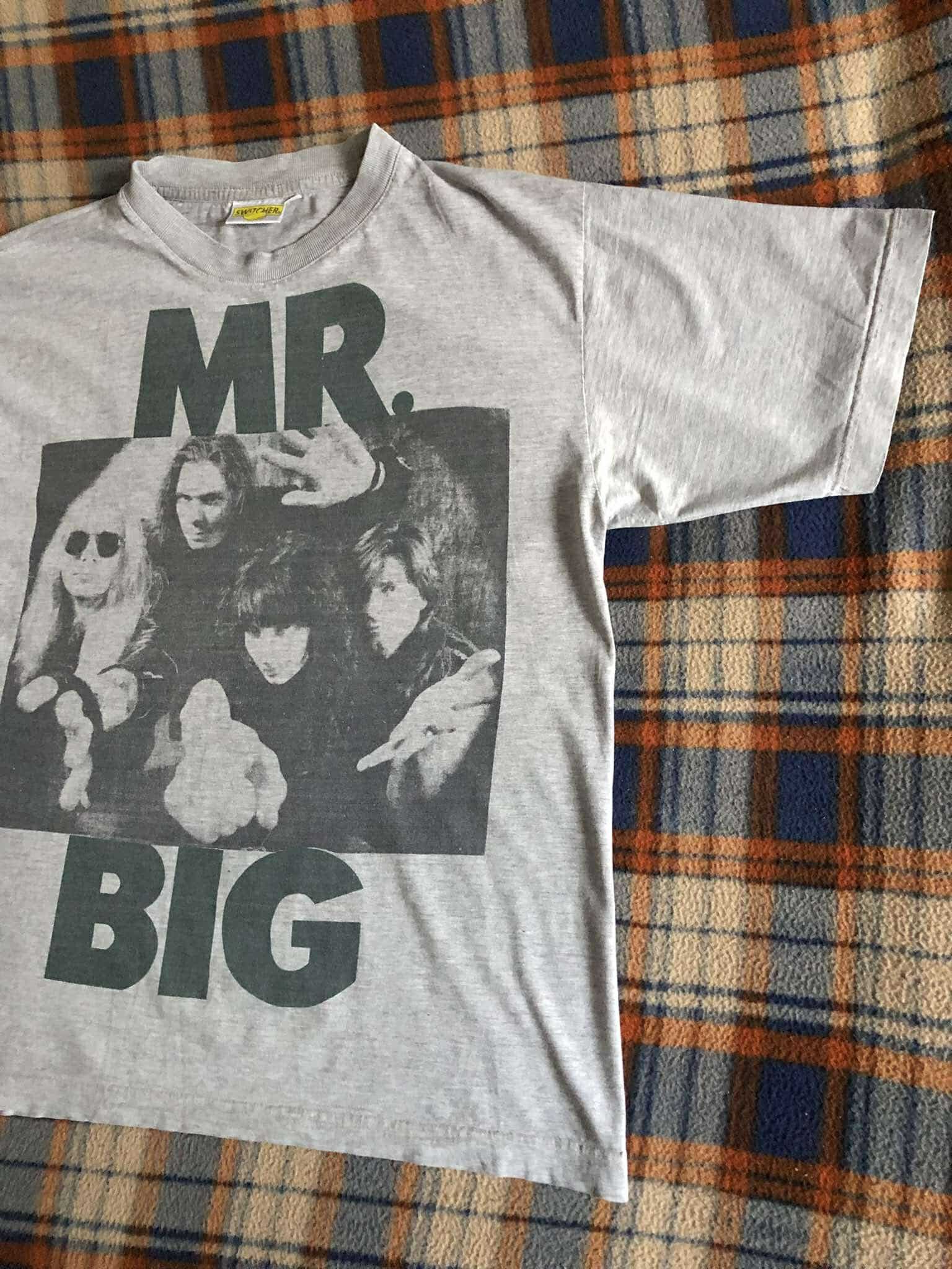 Band Tees × Vintage 90s Mr. Big T-shirt, Switcher tag, M Size US M / EU 48-50 / 2 - 3 Thumbnail