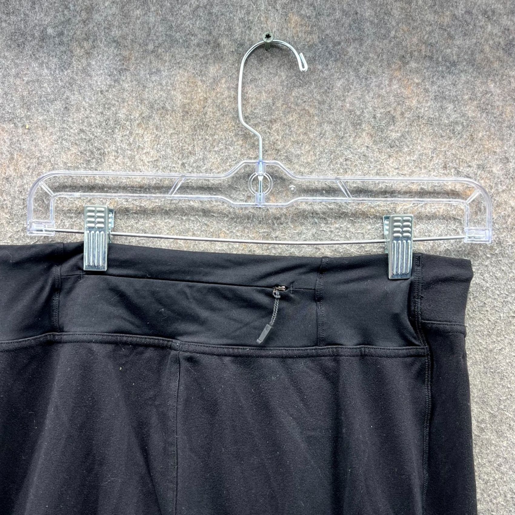 Lululemon Lululemon Pants Womens Medium Black Stretch Tapered Jogger Drawstring Ankle Zip Pockets Size 32" / US 10 / IT 46 - 3 Thumbnail